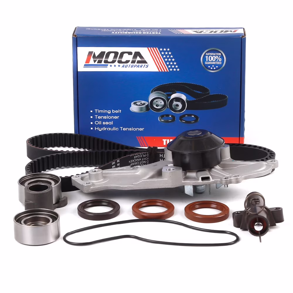 MOCA AUTOPARTS Timing Belt Kit with Water Pump Fit for 2009-2014 Acura TL 3.7L & 2013-2018 Acura RDX 3.5L & 2005-2017 Honda Odyssey 3.5L