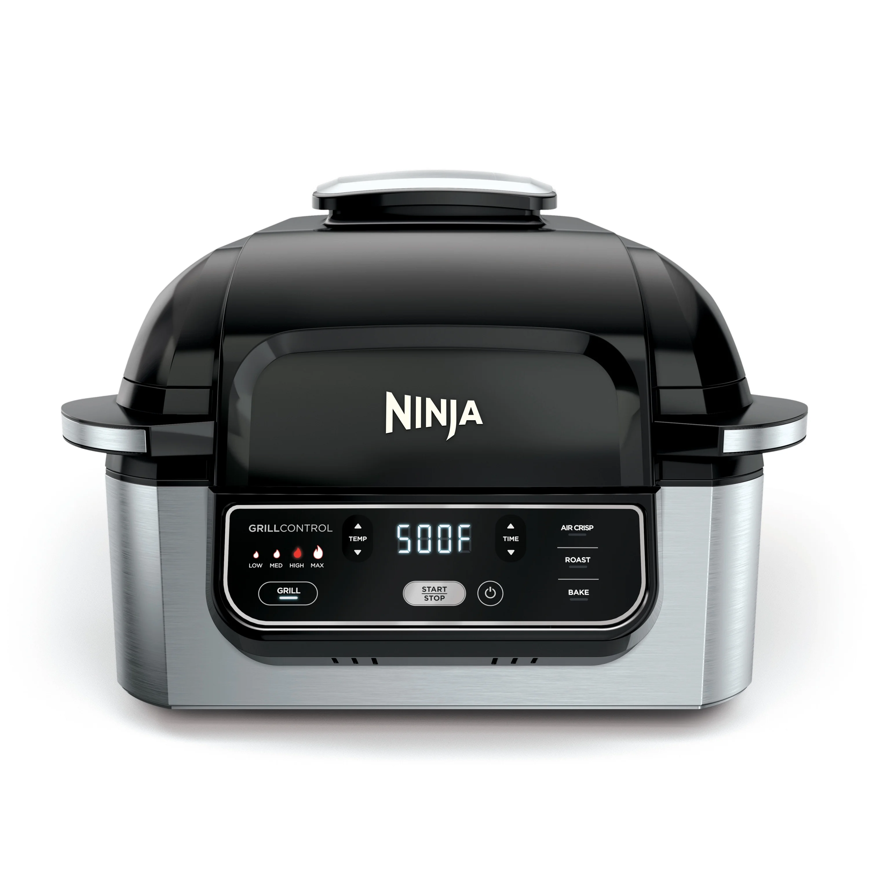 Foodi? 4-in-1 Indoor Grill with 4-Quart Air Fryer, Roast, & Bake, AG300