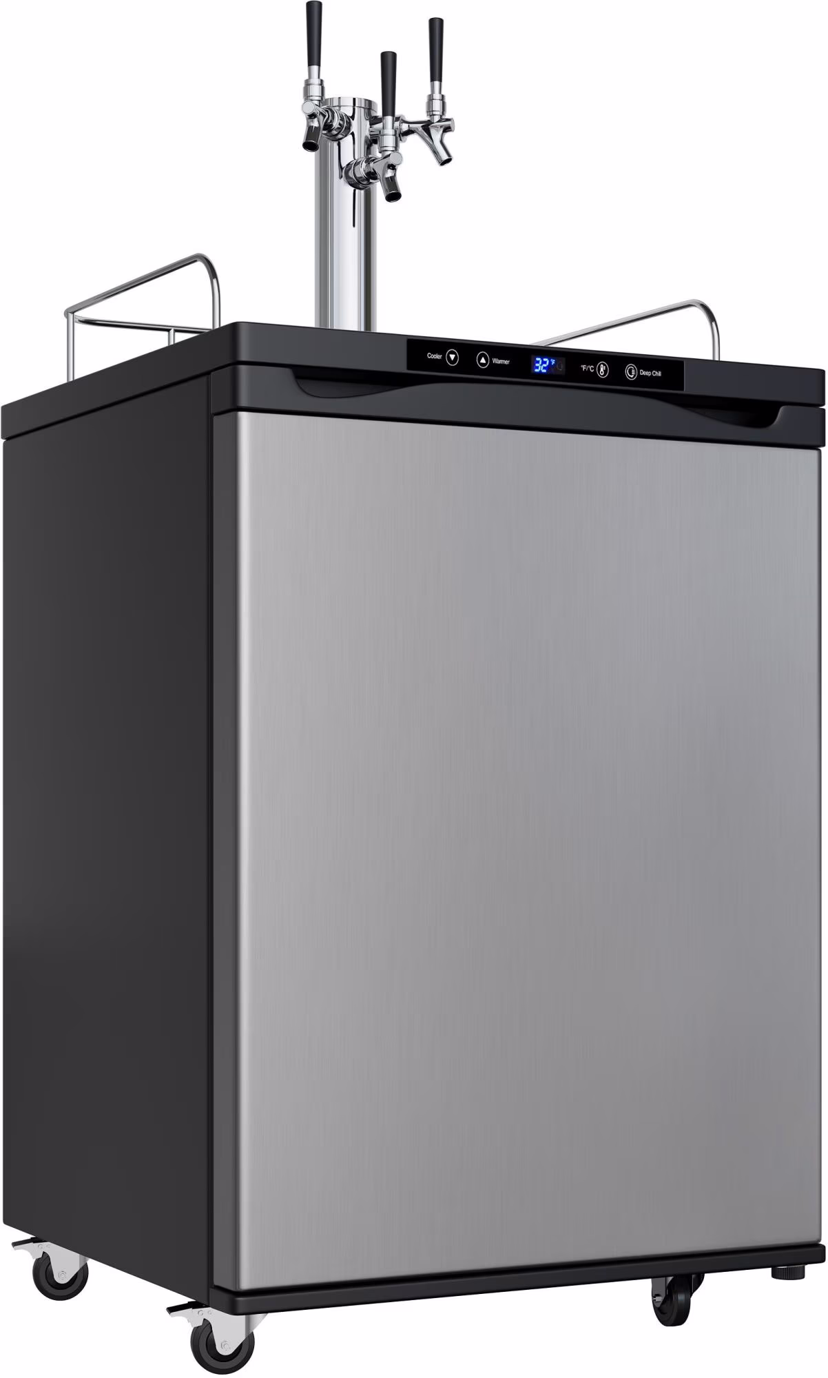 Edgestar Kc3000trip 24" Wide Triple Tap Kegerator - Stainless Steel
