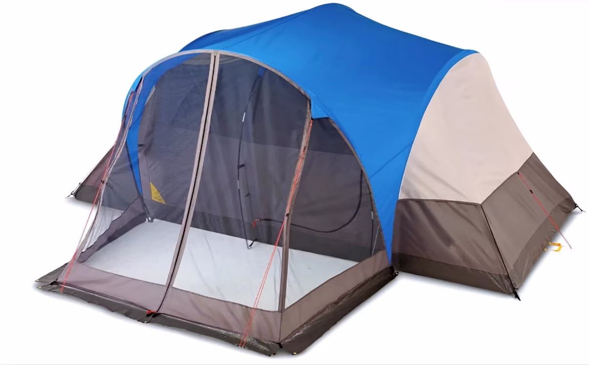 Vinsco Dome Tent for Camping with Carry Bag and Rainfly, Easy Set Up & Water Resistant, 3 Season
