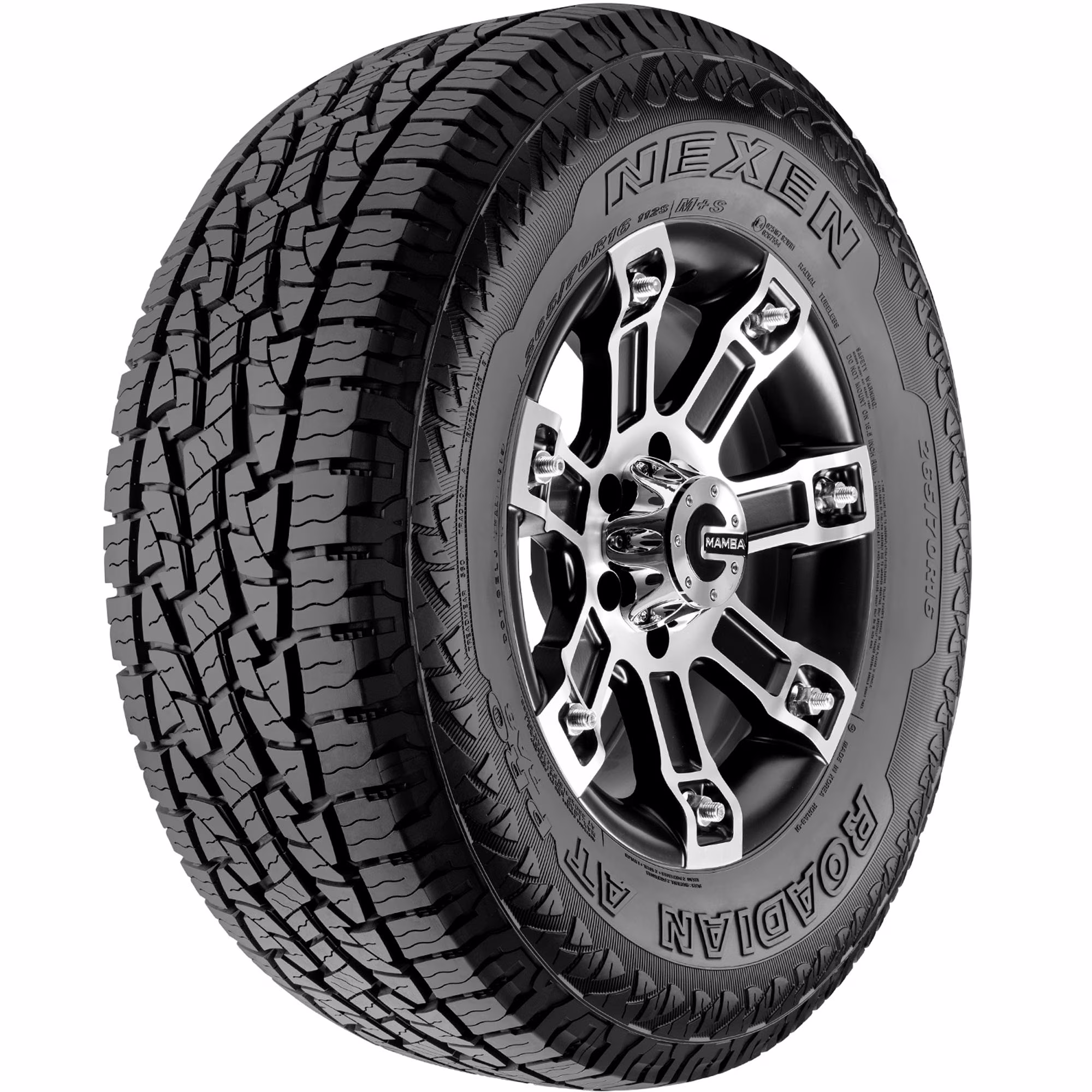 Set of 4 Nexen Roadian AT Pro RA8 LT245/75R16 120/116R E Tires Fits: 2000-04 Ford F-150 Lariat, 1994-2002 Dodge Ram 2500 Base