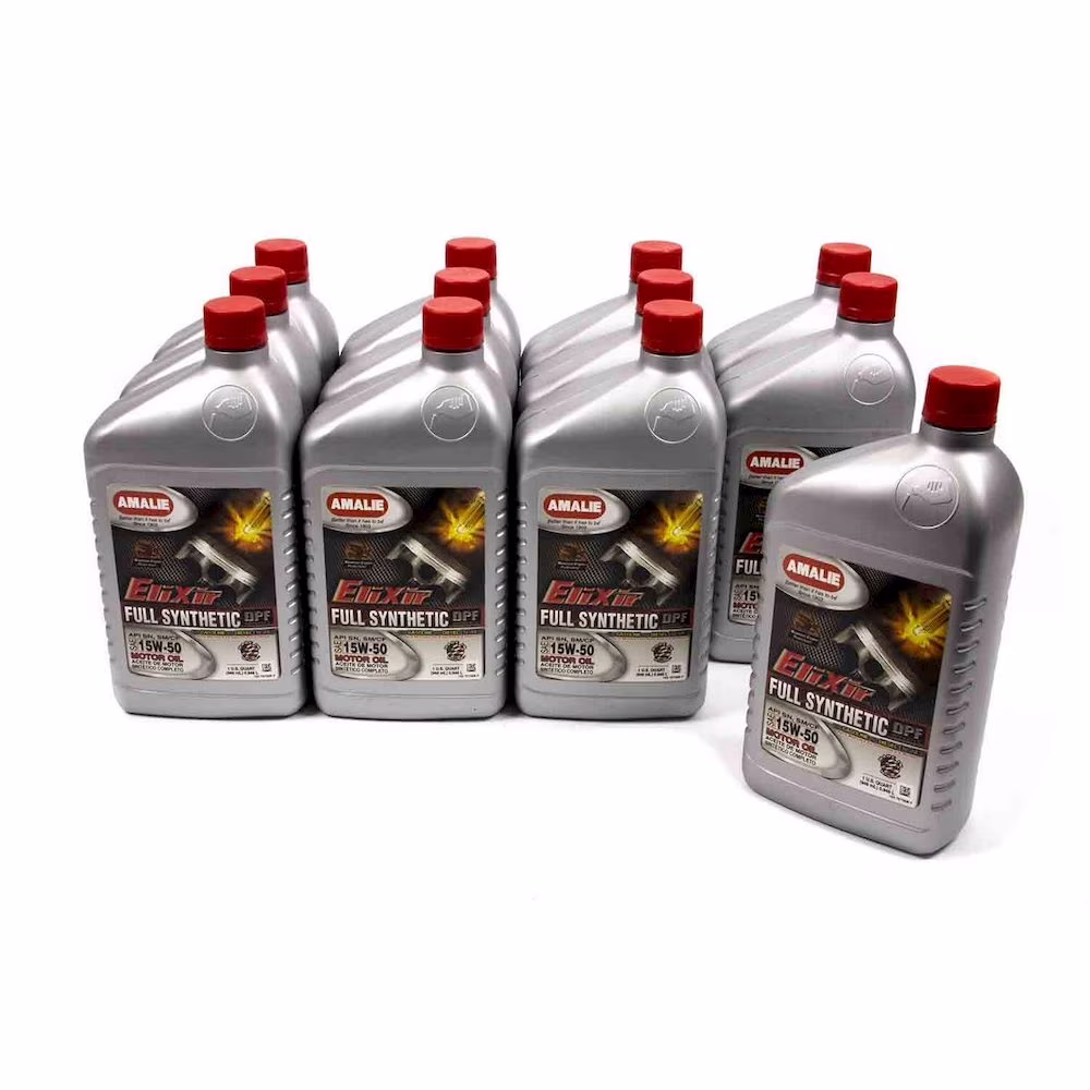Amalie Elixir Full Synthetic 15w50 Oil Case 12x1Qt