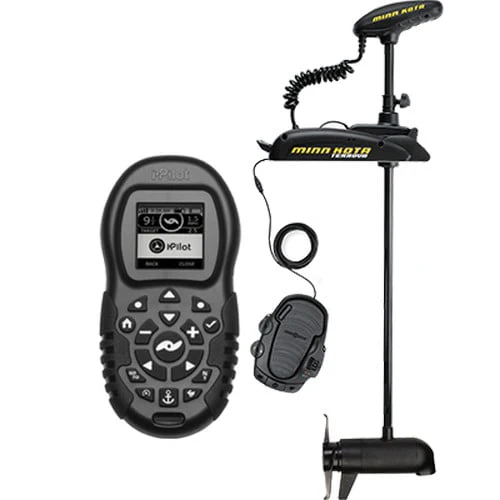 Minn Kota 1358894 Terrova Fresh Water Bow Mount Trolling Motor with i-Pilot and Transducer, 80 lb. Thrust, 60" Shaft, 24 Volts