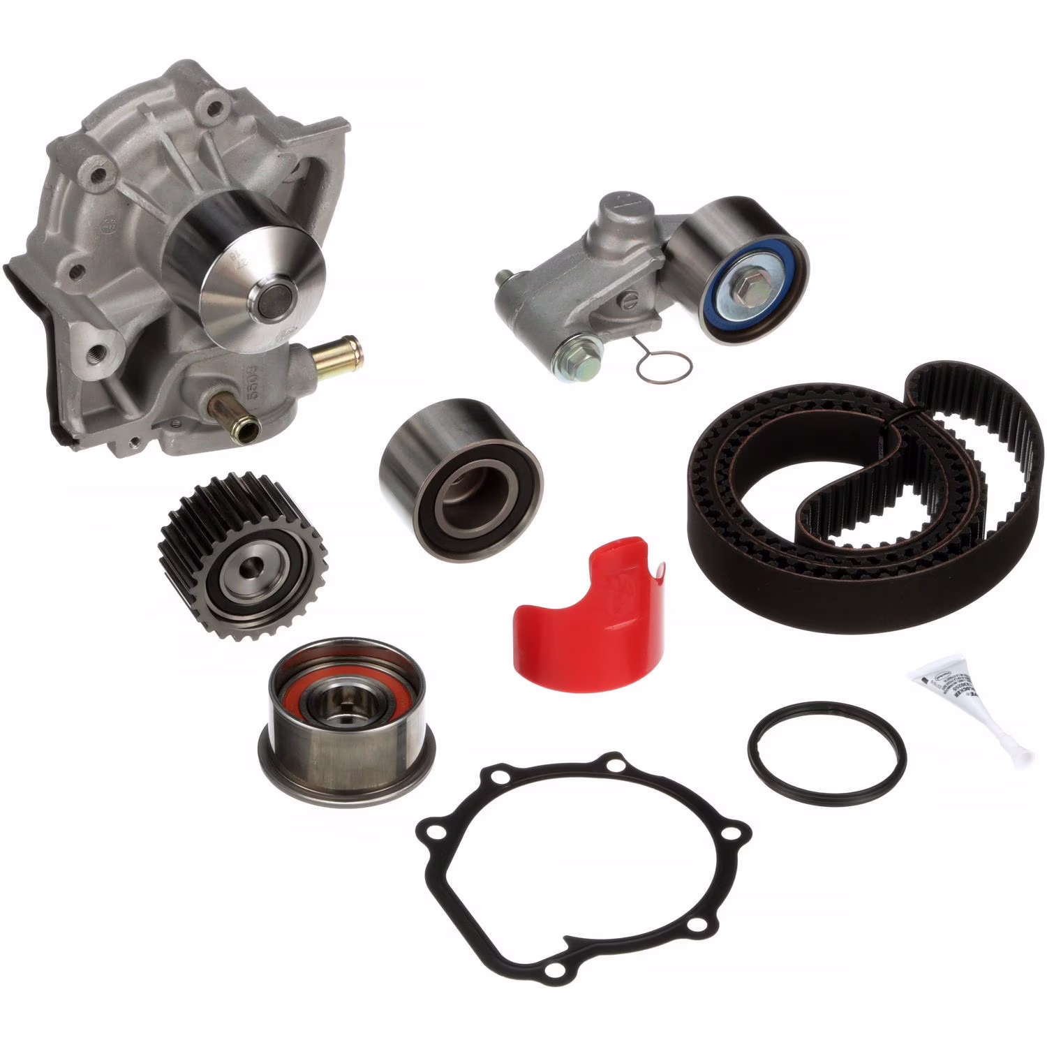 Gates TCKWP304CN PowerGrip Premium OE Timing Belt Component Kit w/Water Pump Fits select: 2002-2005 SUBARU FORESTER