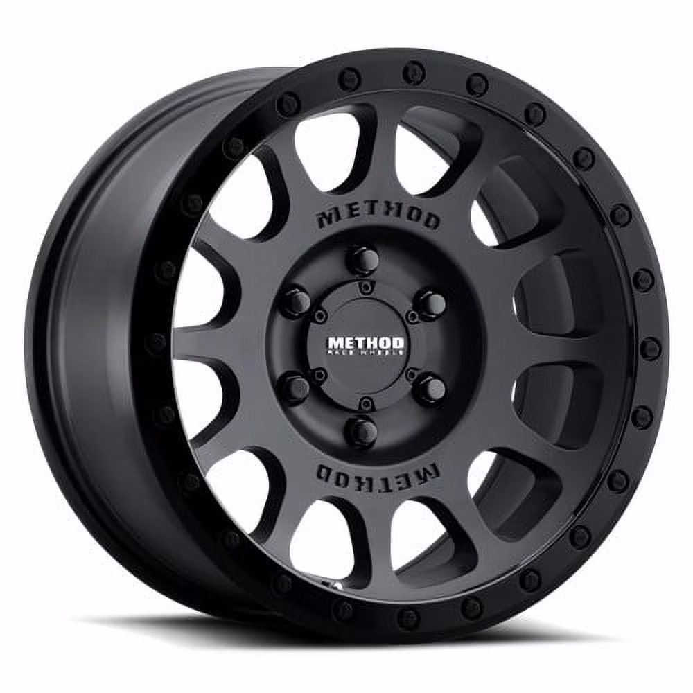 Method MR305 NV 17x8.5 0mm Offset 5x5 94mm CB Double Black Wheel