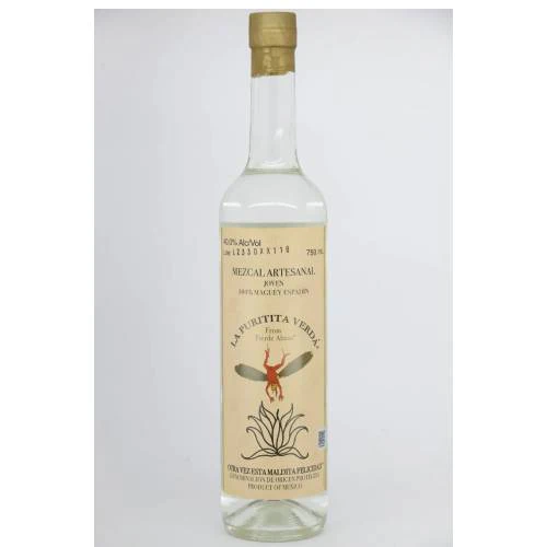 La Puritita Verda Mezcal Artesanal - 750ML