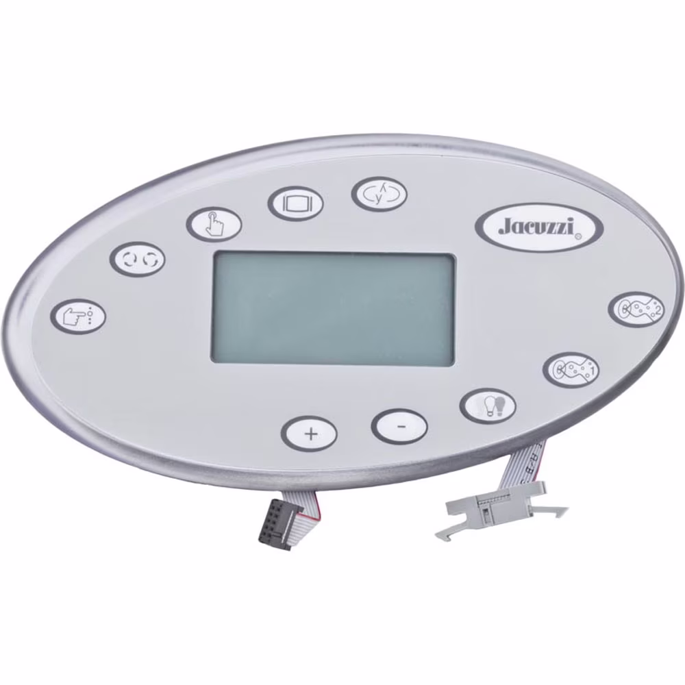 Topside, Jacuzzi LCD 60Hz, 10 Btn, P1, P2, Bl, Oz, 2002-2006