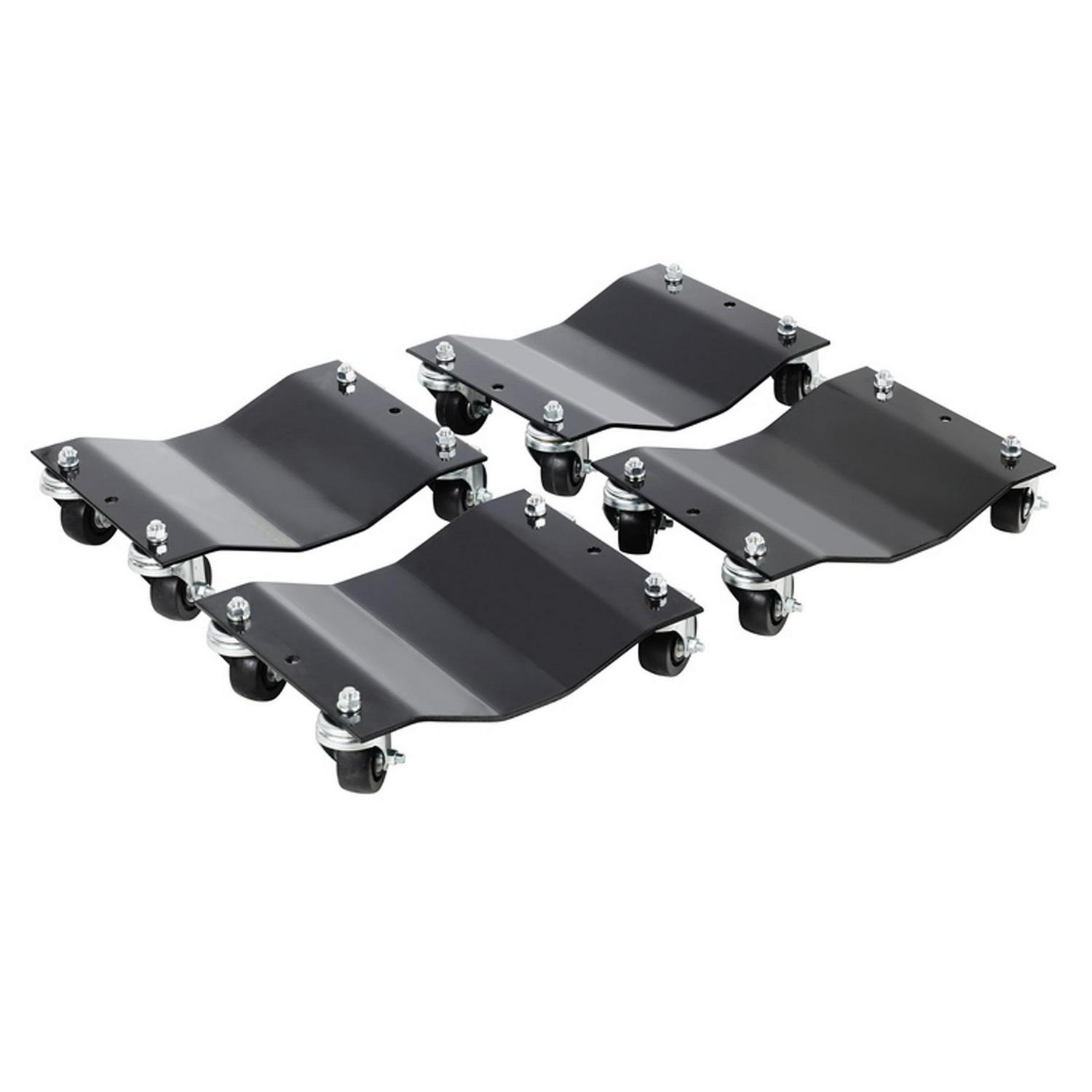 4 -12″ Tire Skates Wheel Car Dolly Ball Bearings Skate Makes Moving A Car Easy