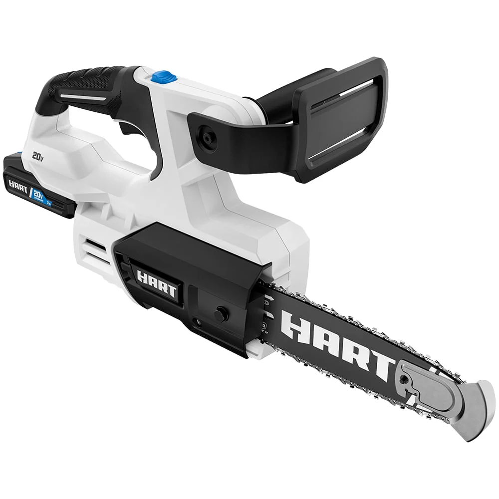 HART 20-Volt 8-inch Battery-Powered Pruning Chainsaw Kit, (1) 2.0Ah Lithium-Ion Battery