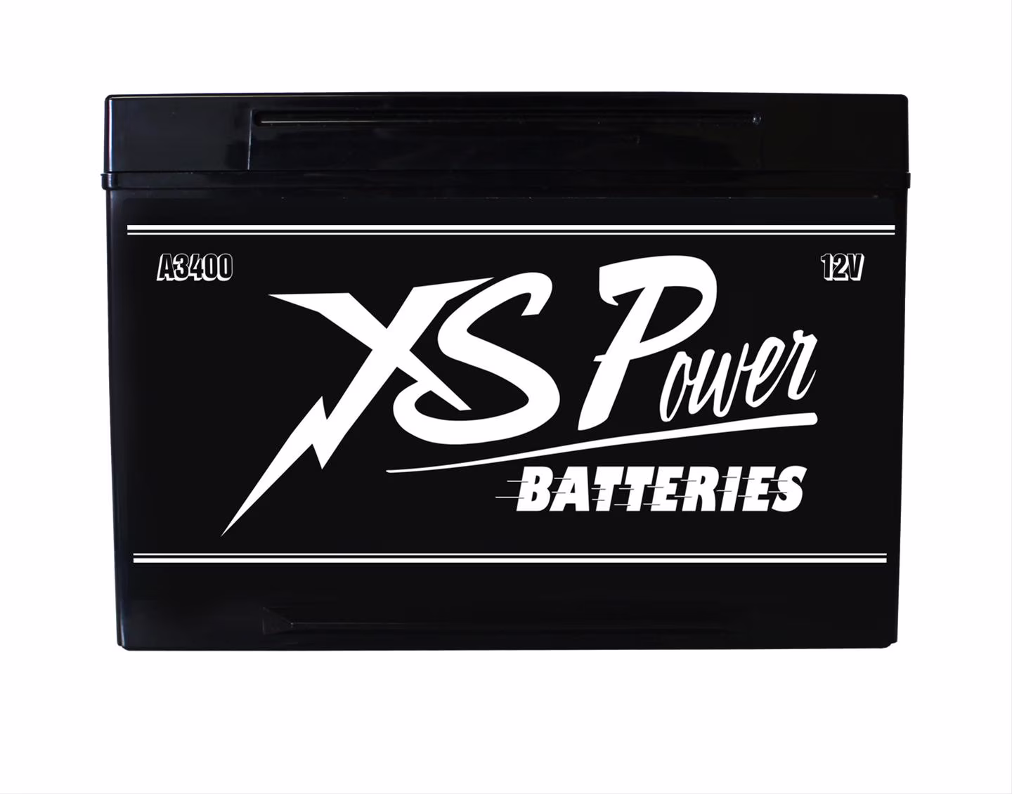 XS Power Vintage A3400 12V AGM 3300 Amp Car Audio Battery/Cell+M6 Terminals