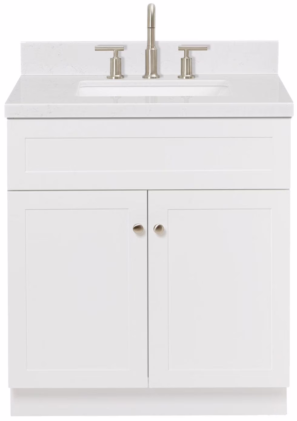 Ariel F030scqrvo Hamlet 30" Free Standing Single Basin Vanity Set - White