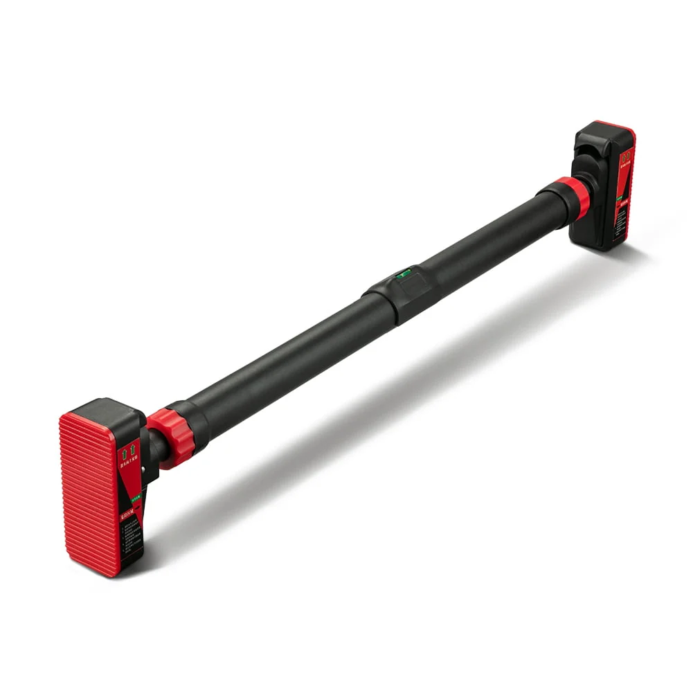 Strength Training Pull-up Bars with Level Gauge 69-92cm Adjustable Width 200kg Max Load Capacity For Doorway