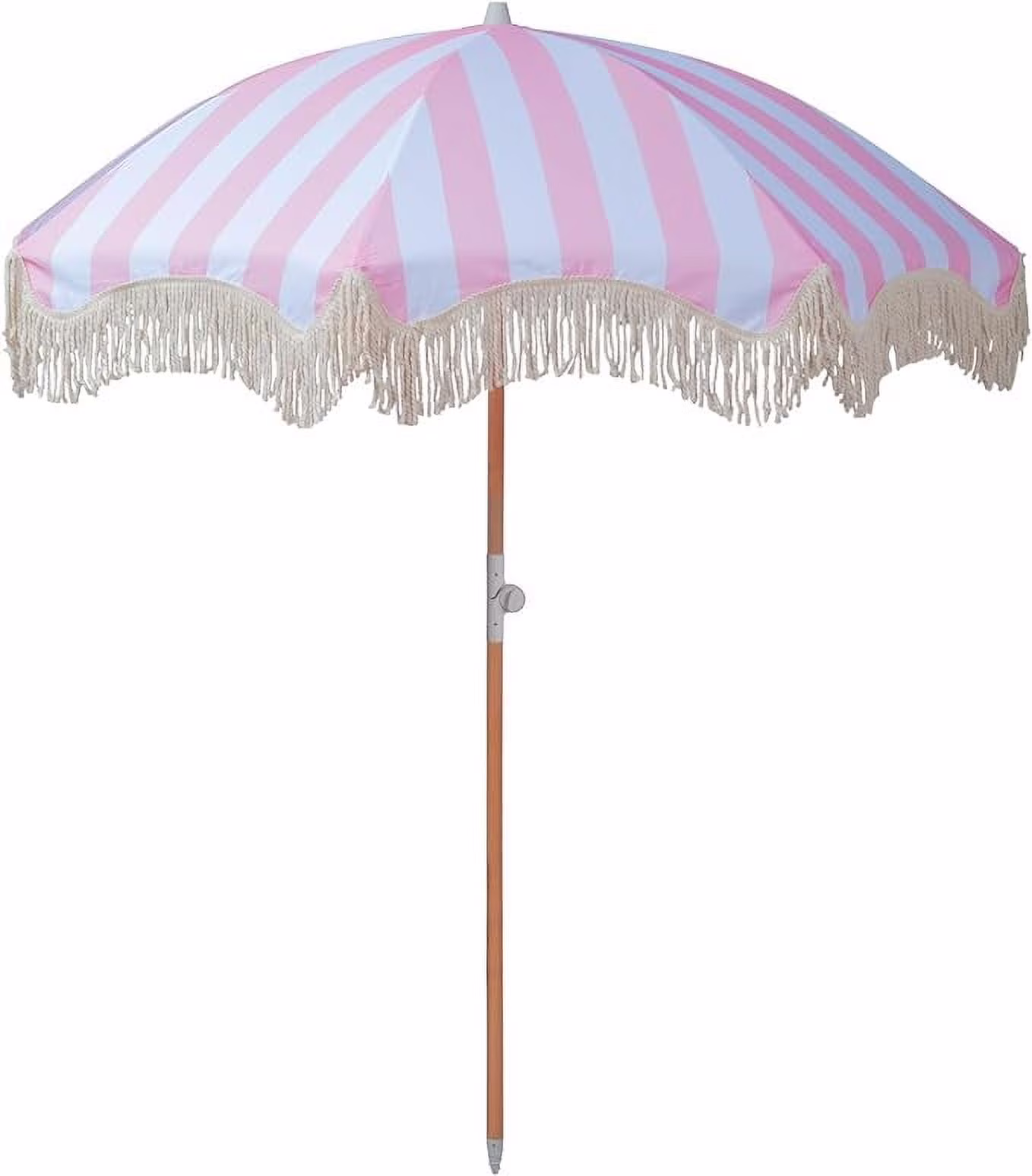 6.5' Pink Market Patio Umbrellas, Wind Resistance