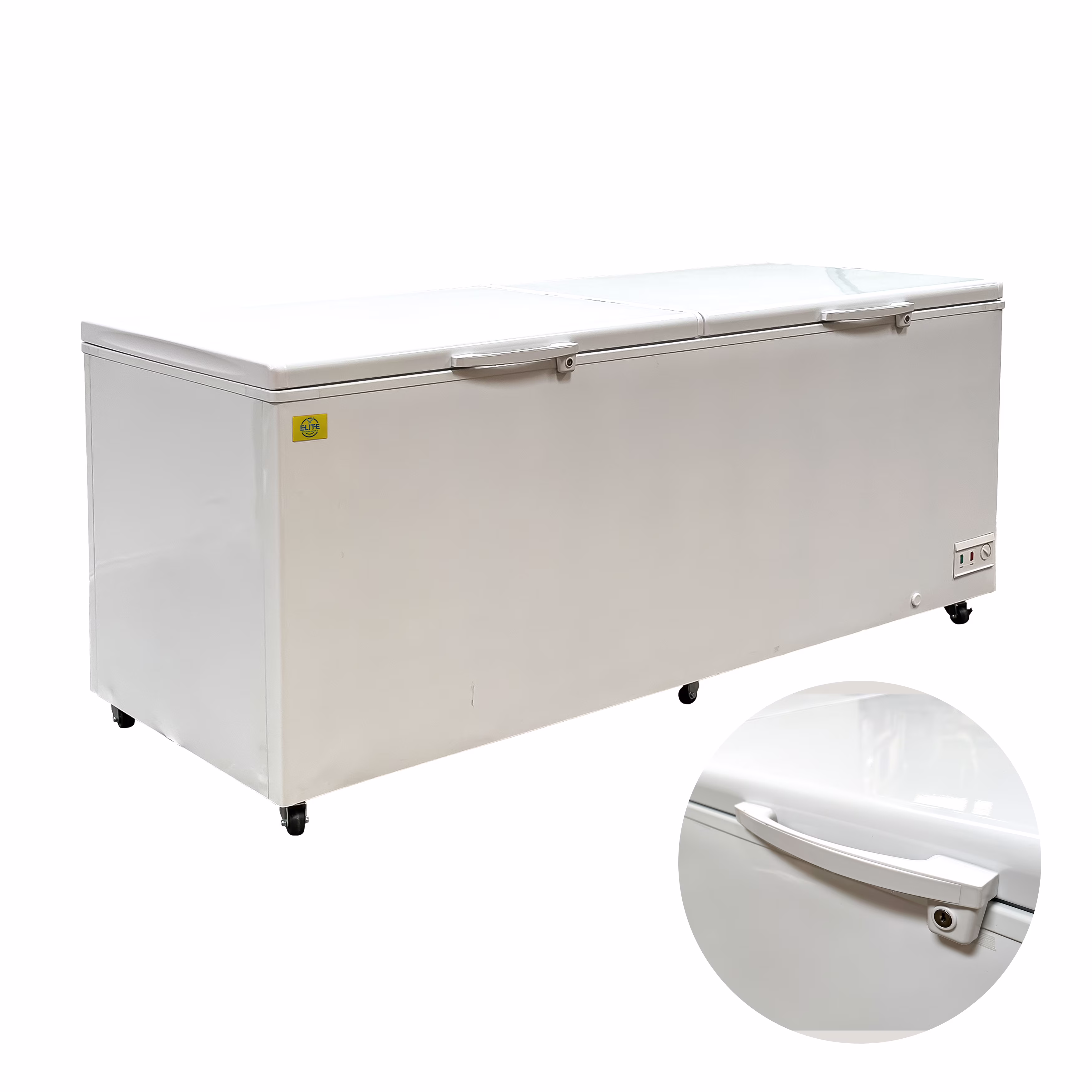 35 Cu.Ft. Chest Freezer, Deep Freezer Commercial Chest Freezer 89 in.