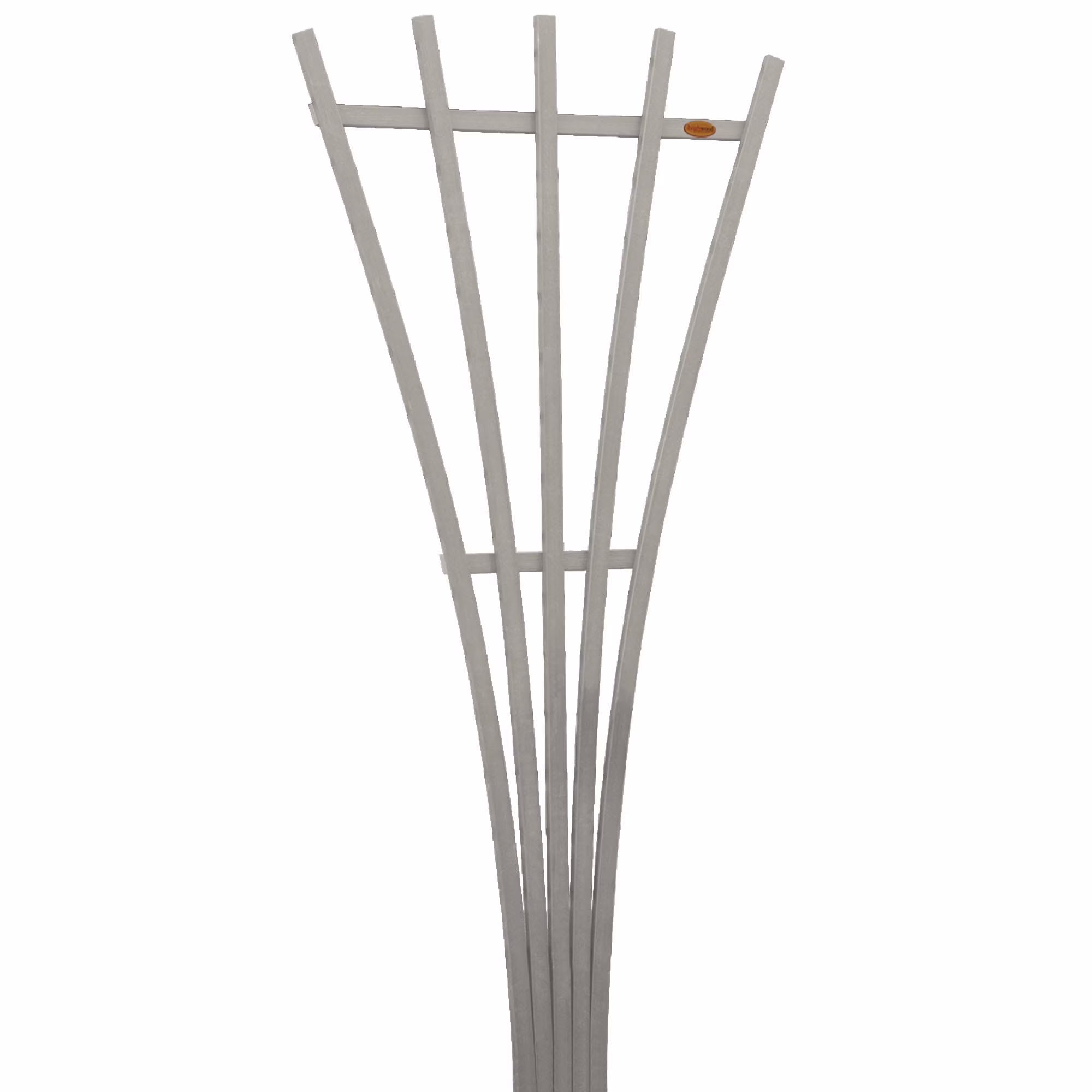 highwood  Eco-Friendly 6ft Traditional Fan Trellis Harbor Gray
