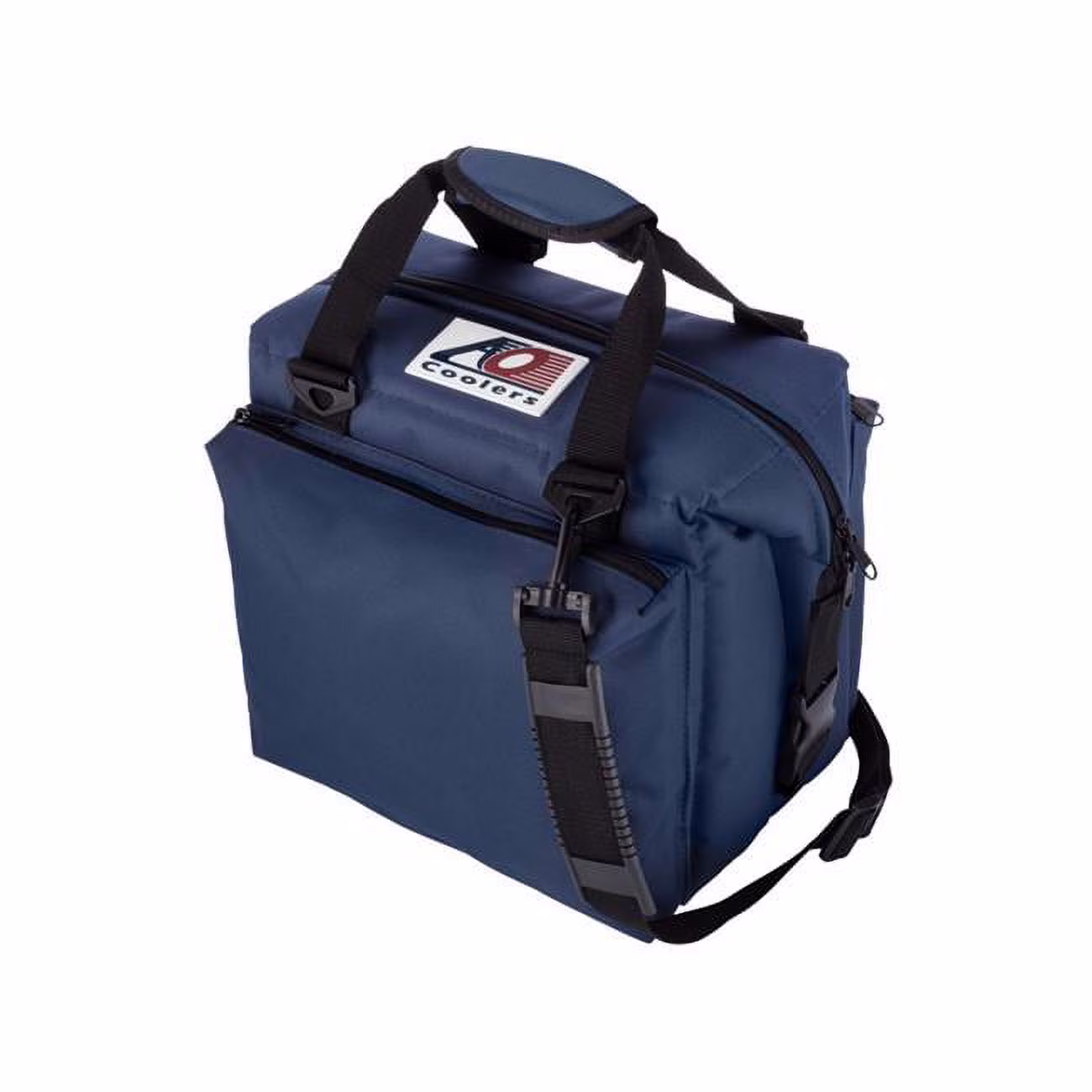 AO Coolers Traveler Original Soft Cooler with High-Density Insulation, Navy, 12-Can