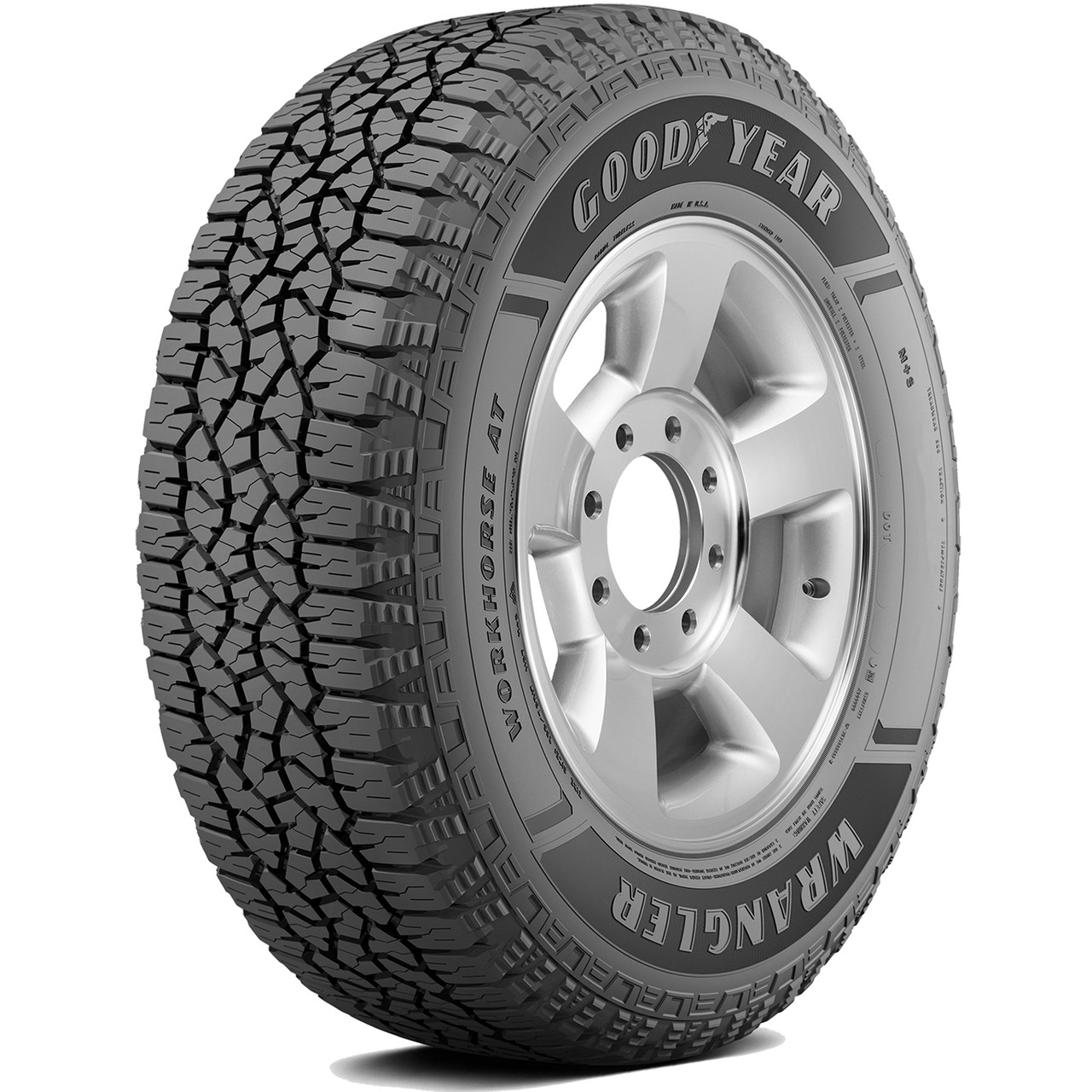 Goodyear Wrangler Workhorse AT All Terrain LT265/70R17 121/118S E Light Truck Tire