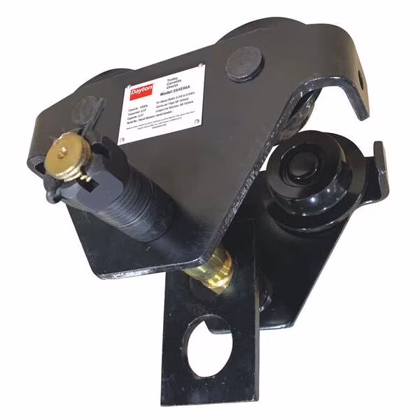 Dayton Push Trolley,1000 lb. Load Capacity 55HE66