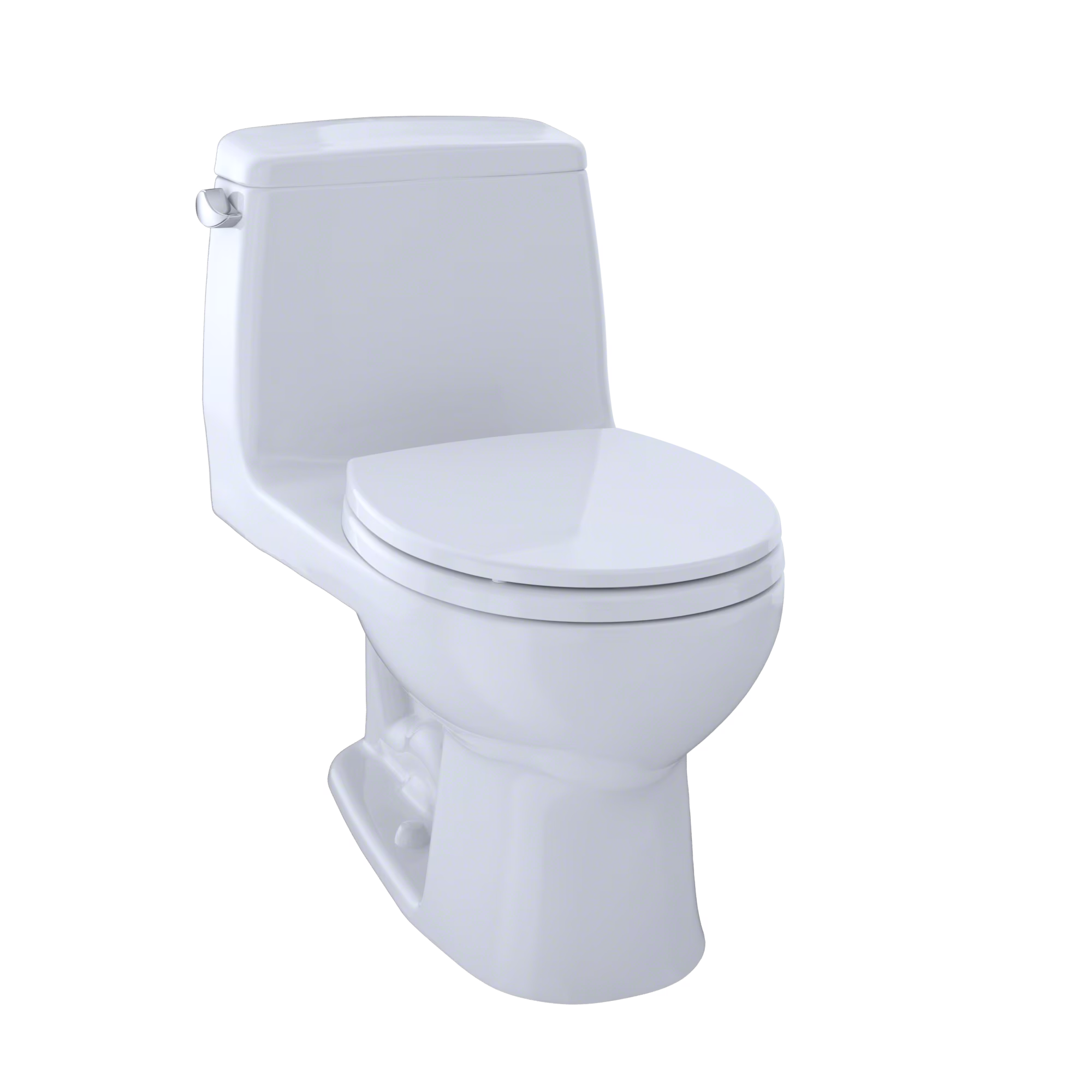 TOTO® Eco UltraMax® One-Piece Round Bowl 1.28 GPF Toilet, Cotton White - MS853113E#01