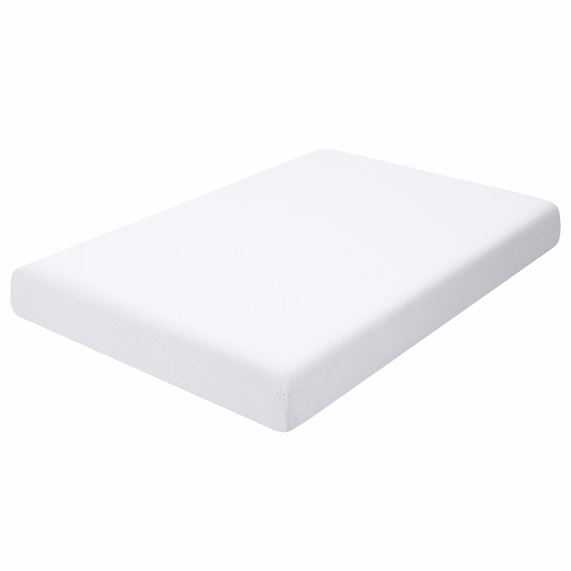 Costway Twin Size 8''  Jacquard Foam Mattress Medium Firm Bed-in-a-Box Bed Room W/Removable Cover
