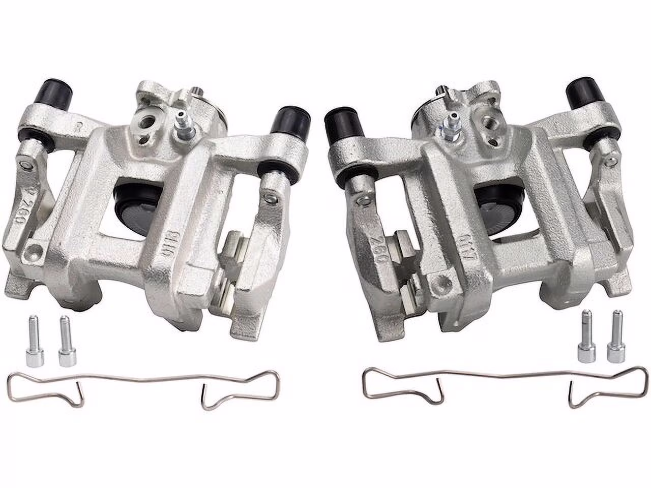 Rear Brake Caliper Set 2 Piece - Compatible with 2016 - 2019 Honda Civic 2017 2018