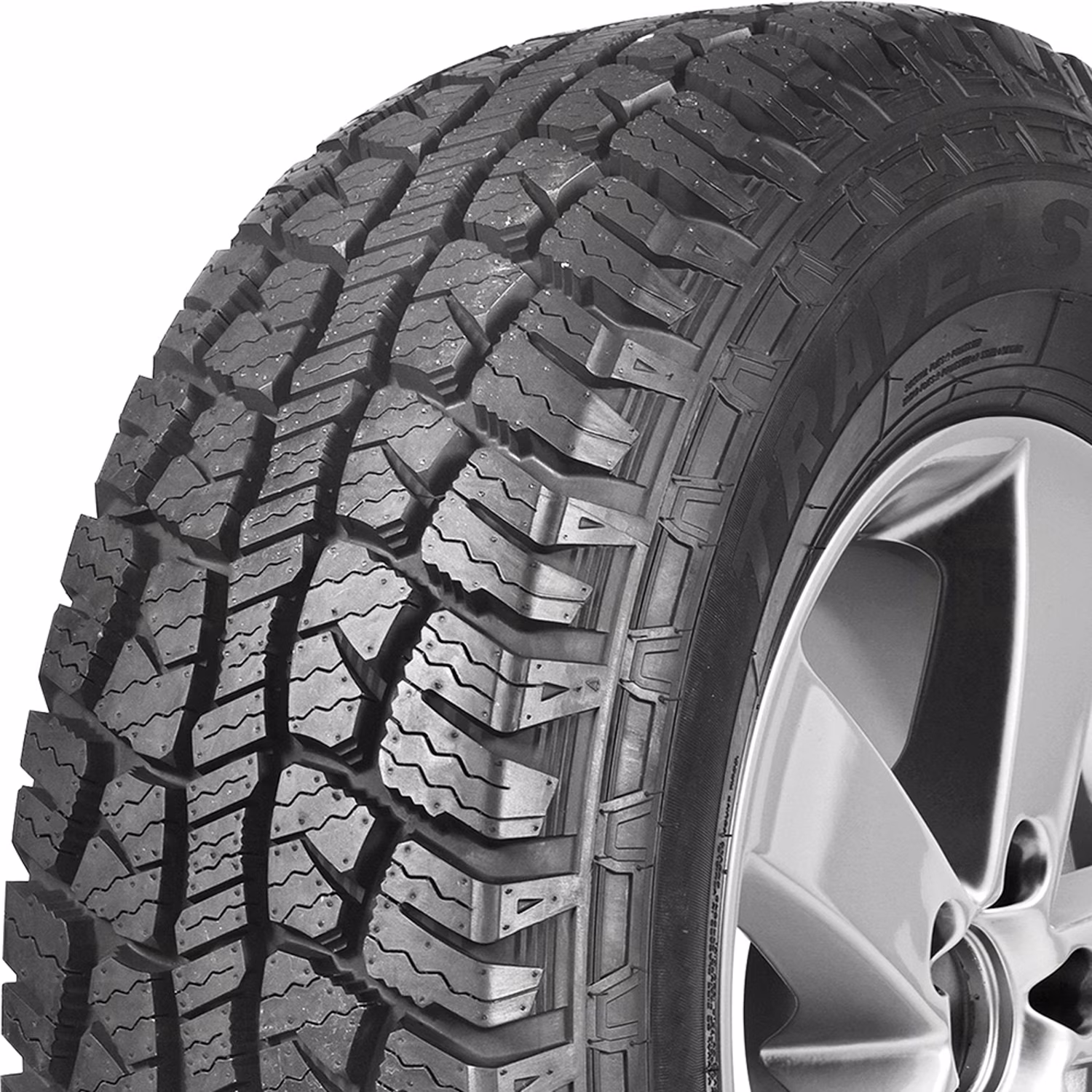 Set of 4 (FOUR) Travelstar Ecopath A/T LT 245/75R16 Load E 10 Ply AT All Terrain Tires Fits: 2015 Toyota Tacoma TRD Pro, 1995-2002 Chevrolet Tahoe LT