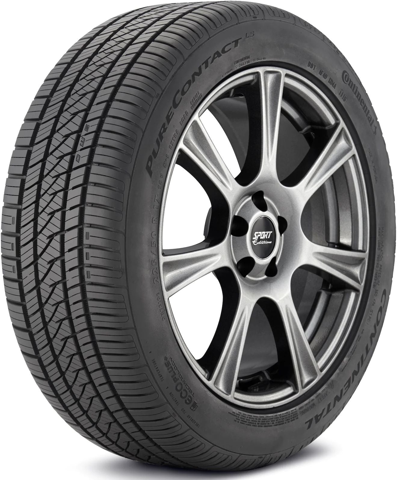 Continental PureContact LS 225/55R17 97 V Tire