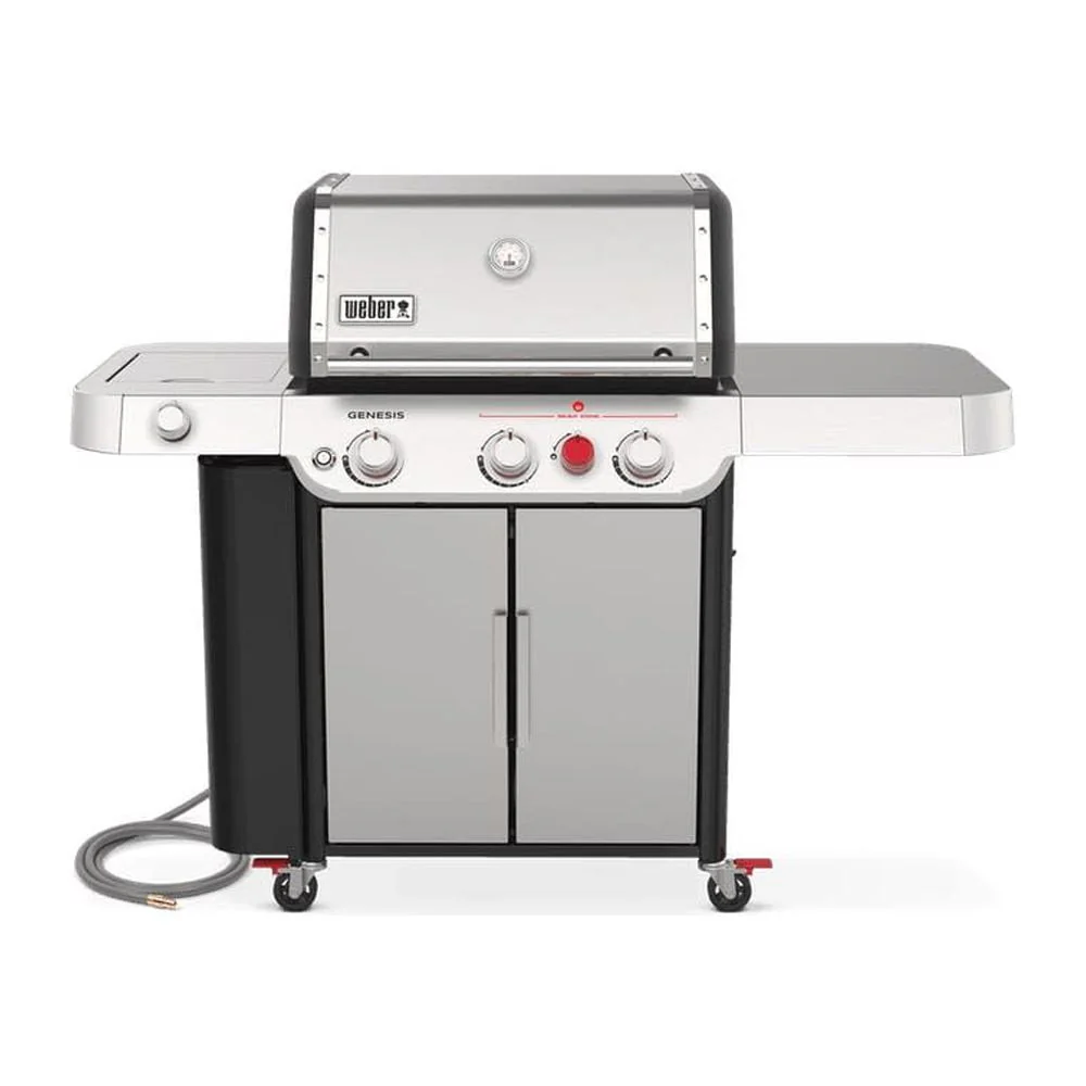 Weber Genesis S-335 Grill Stainless Steel 3-Burner Natural Gas