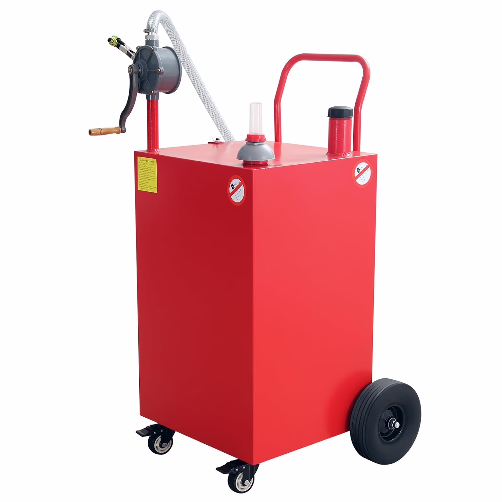 Ladcaser 30/45/50 Gallon Portable Oil Transfer Fluid Diesel Fuel Storage Tanks Gas Caddy Storage Diesel Kerosene Storage Containers for Boat, ATV, Car, Motorcycle
