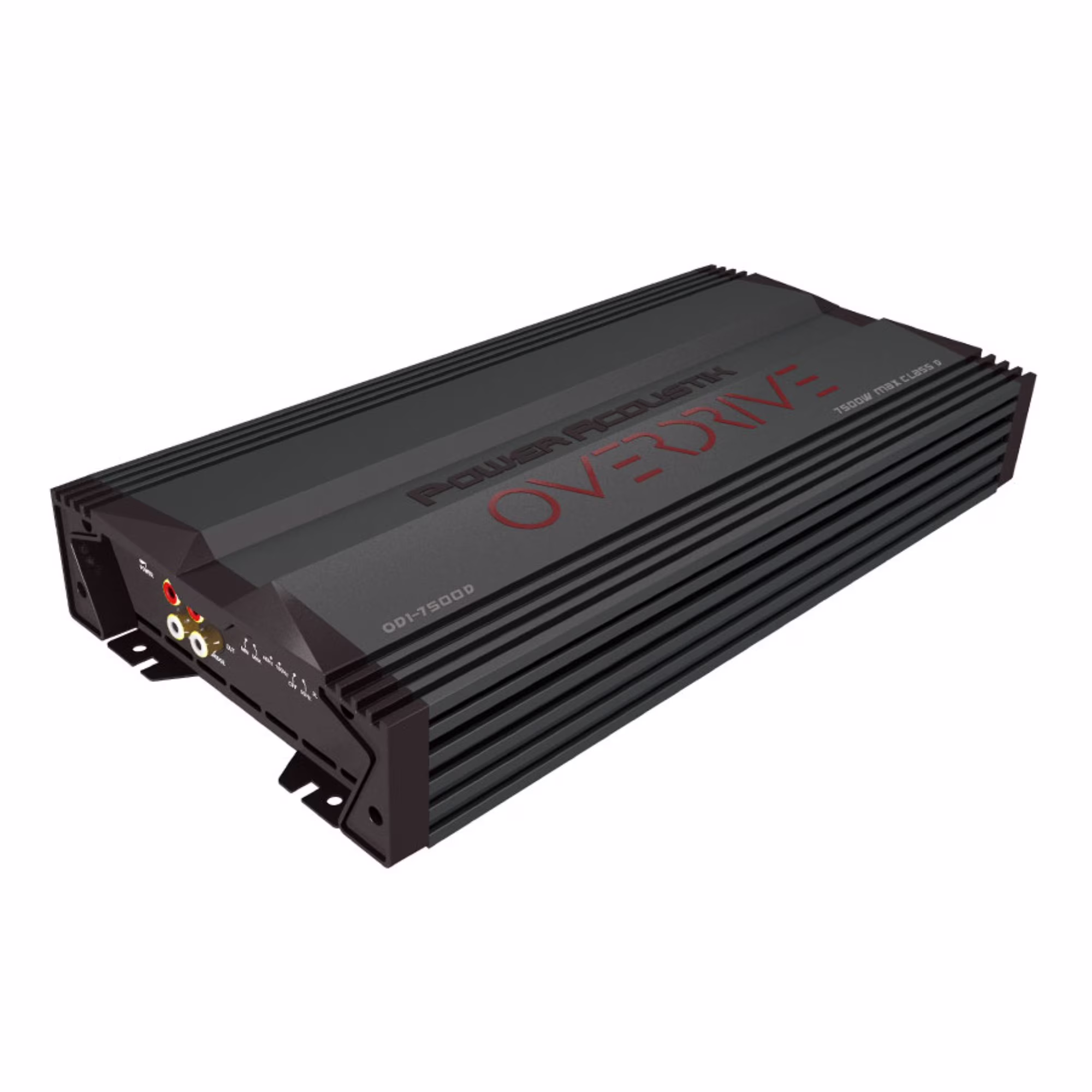 Power Acoustik OD1-7500D 7500 W Max 1-CH Monoblock Class-D Car Audio Amplifier