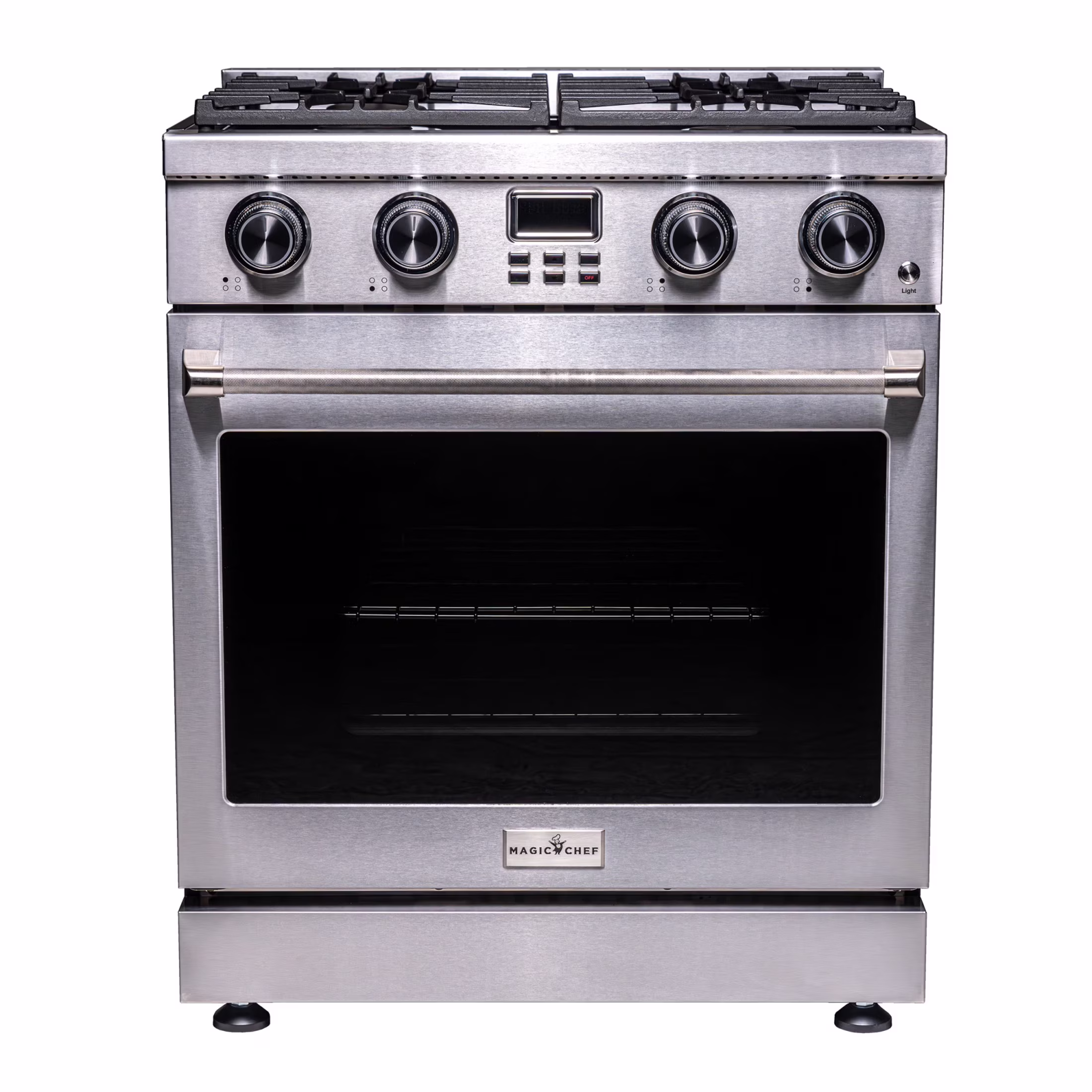 Magic Chef 30 Inch Freestanding Gas Range in Stainless Steel