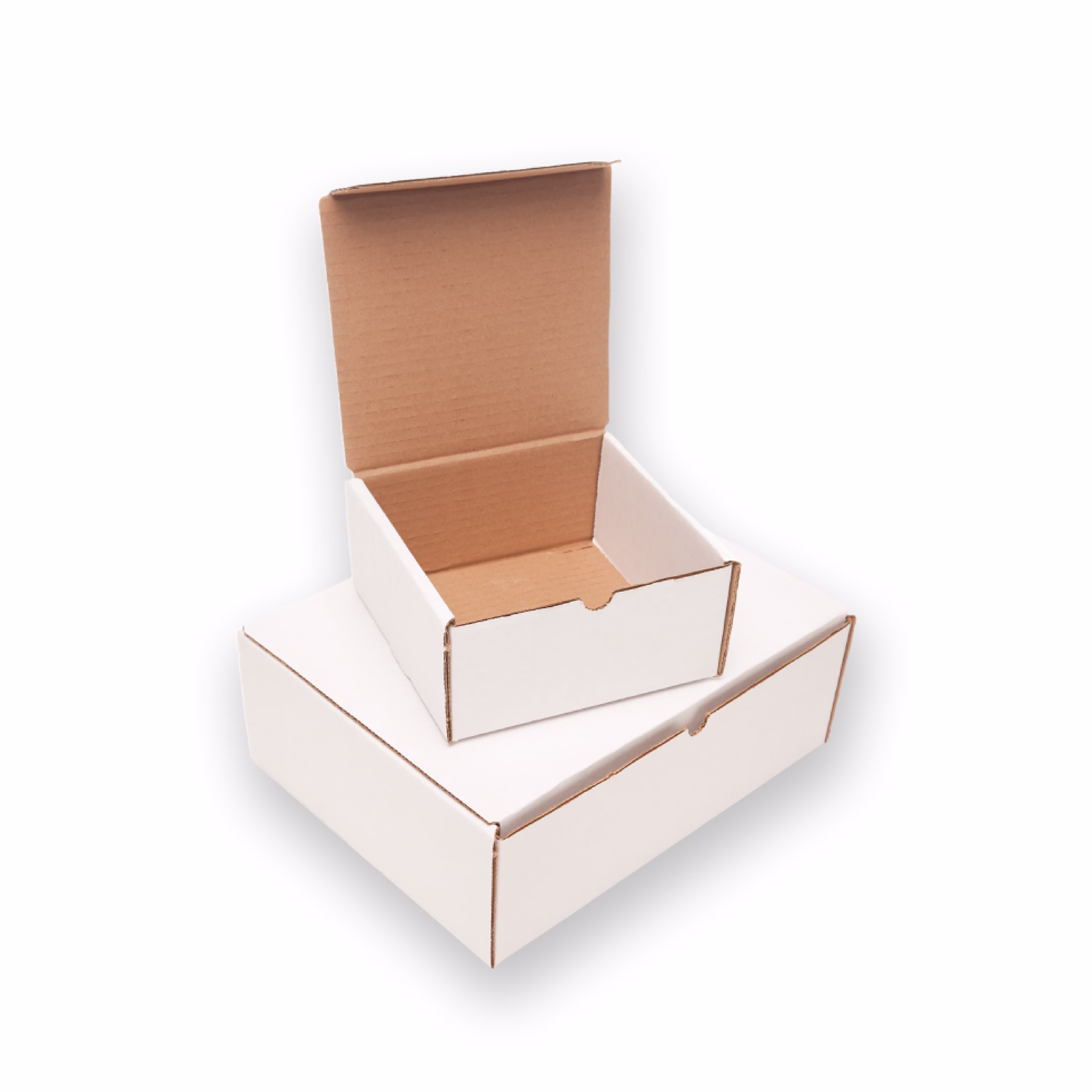 SSBM 11 1/8" x 8 3/4" x 1" ECT-32B White Literature Shipping Mailers 50/Case