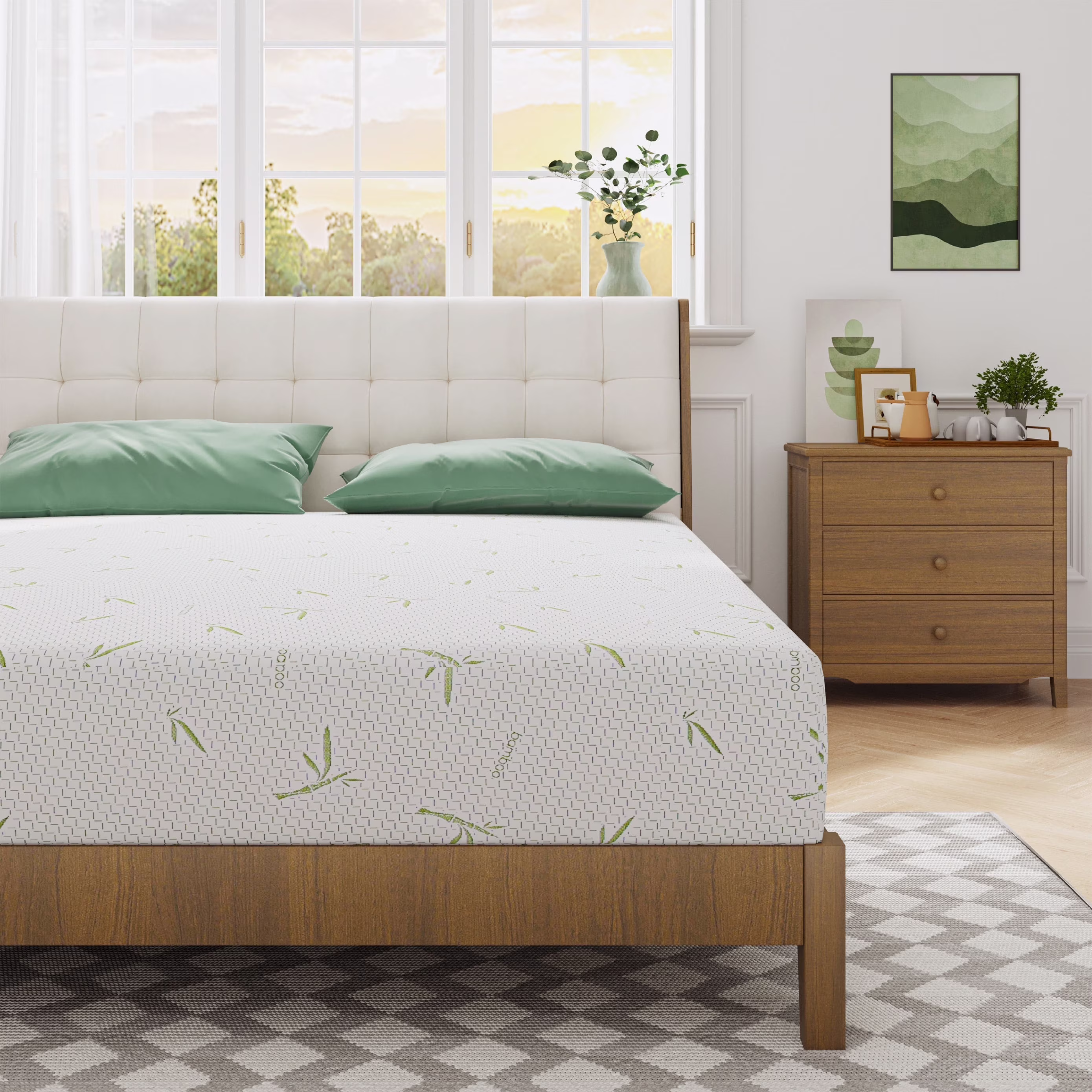 Arctus Twin Mattress, 8 inch Gel Memory Foam Mattress in a Box, Medium