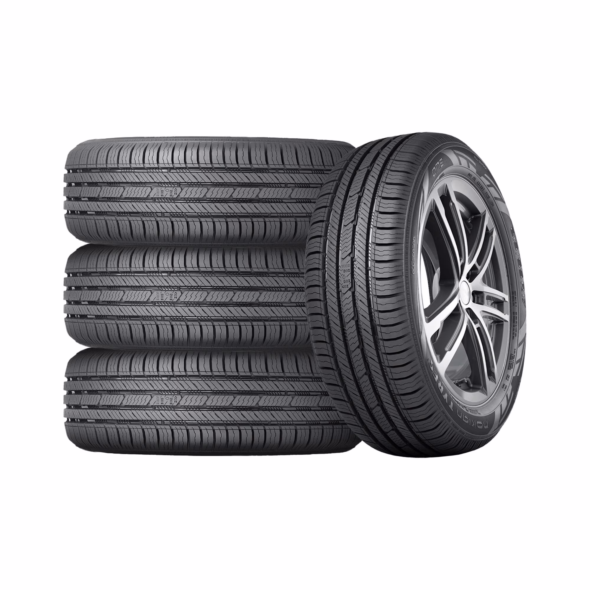 Set of 4 Nokian One 215/60R16 95V Tires Fits: 2011-15 Chevrolet Cruze LT, 2012 Nissan Altima SL
