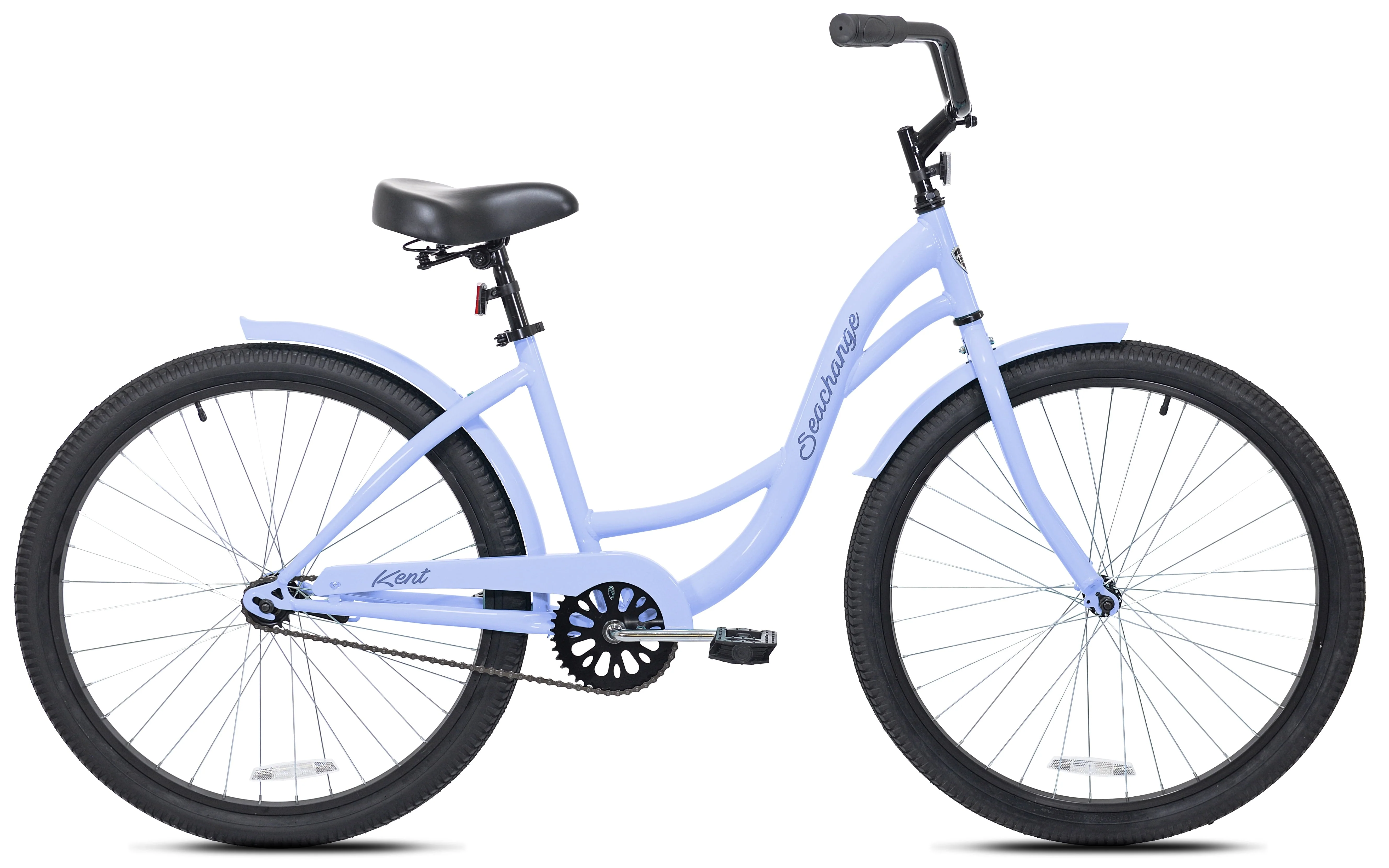 Kent Bicycles 26-inch Ladies Seachange Beach Cruiser Bike, Periwinkle Blue