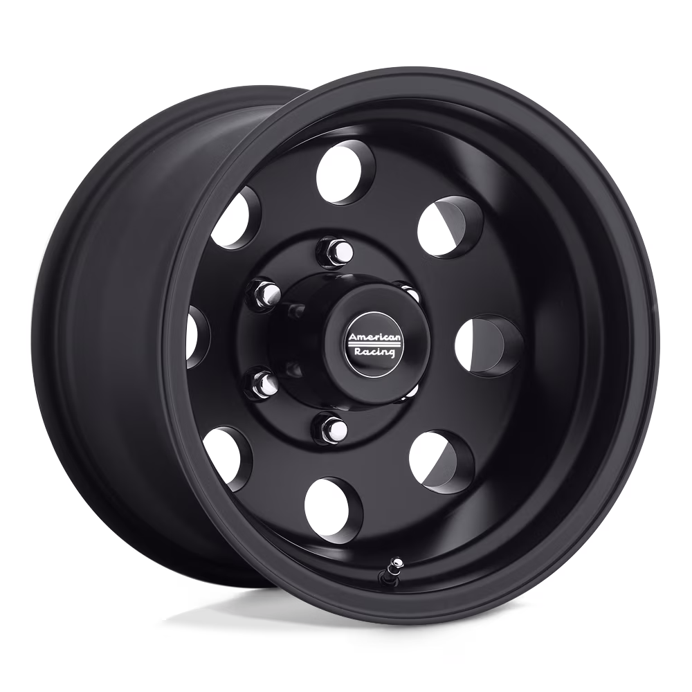 American Racing Aluminum Rim AR172 BAJA 17X8in Satin Black Finish, AR1727885B