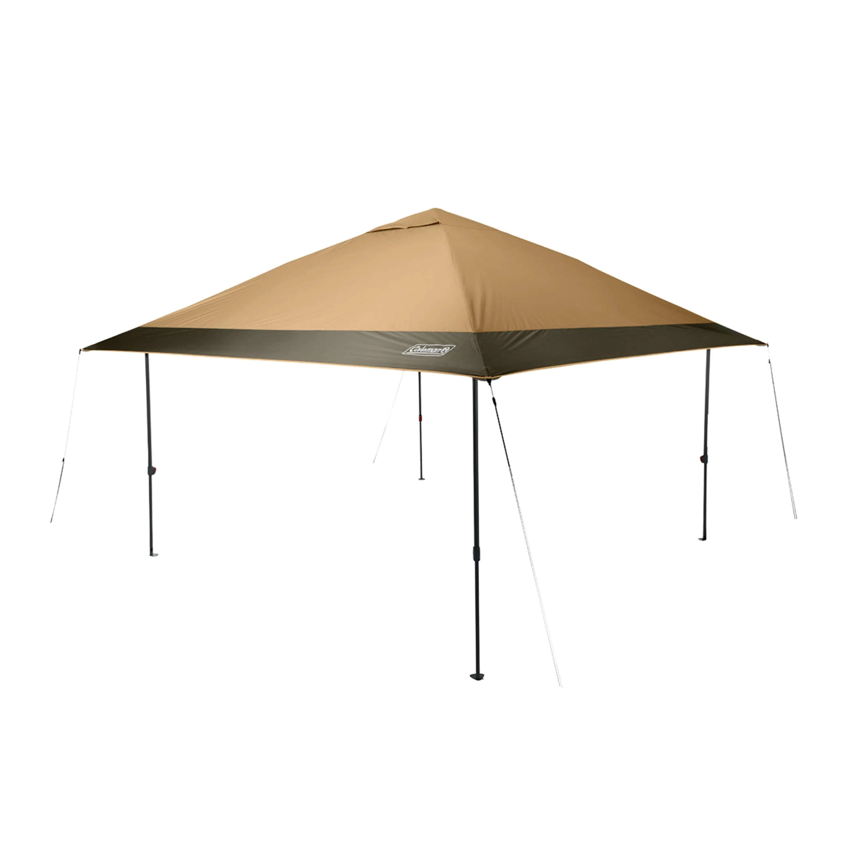 Coleman Oasis™ 13' x 13' x 9.7' Brown Straight Leg Pop Up Outdoor Canopy Sun Shelter Tent