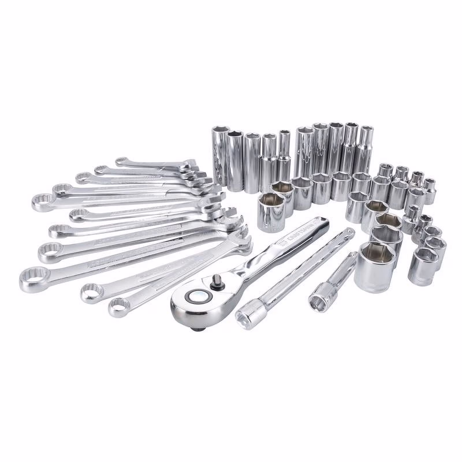 BLACK+DECKER, Finish Mechanic Socket Wrench & Set,47 Piece
