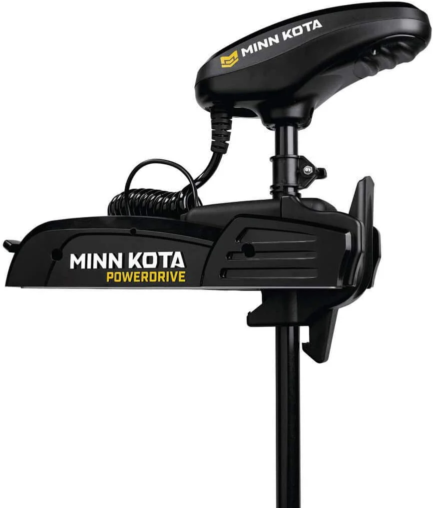 Minn Kota PowerDrive 55 Bow-Mount Trolling Motor, 55 lbs Maximum Thrust, 54 in Shaft Length, 12V - 1358737