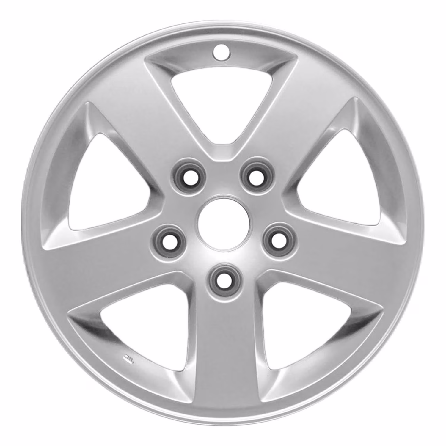 Remanufactured Painted Sparkle Silver Metallic Aluminum Wheel 16 x 6.5 1AN31PAKAC fits 2008-2013 Dodge Grand Caravan