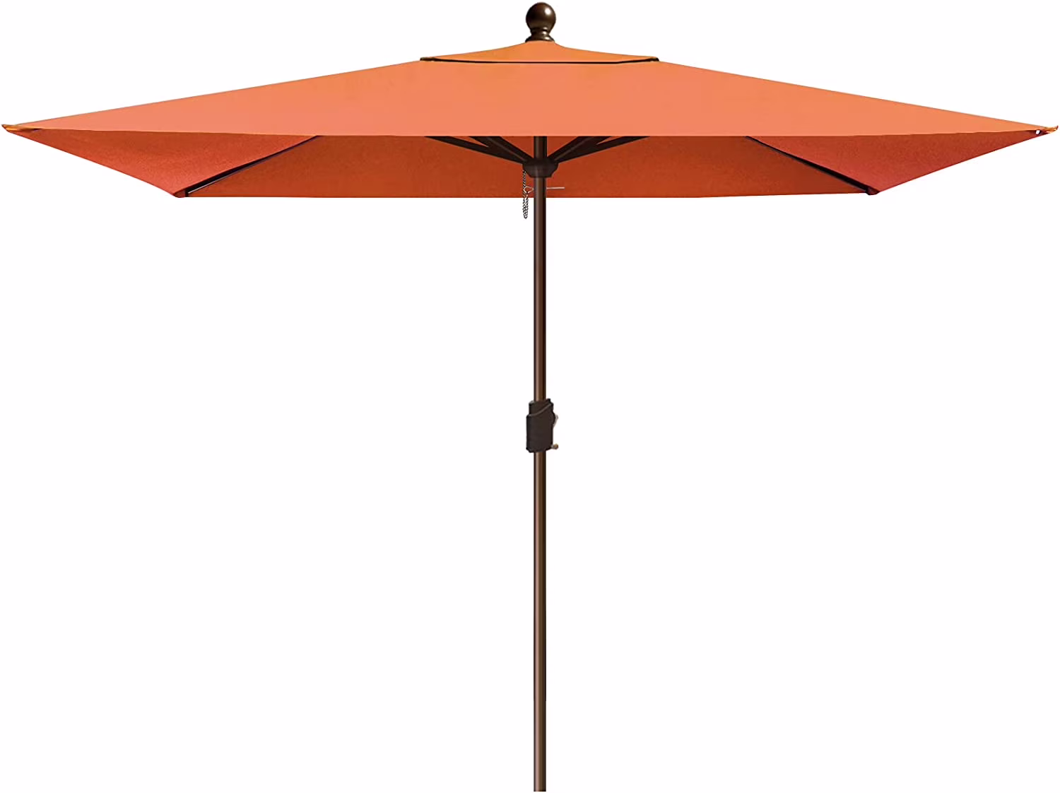 EliteShade Sunumbrella 6.5x10Ft Rectangular Market Umbrella with Ventilation