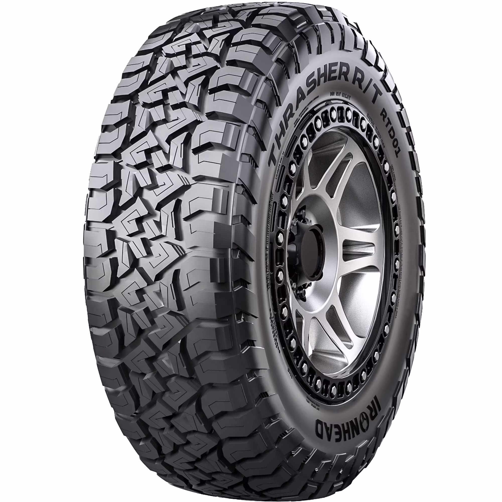 Ironhead Thrasher R/T RTD01 Rugged Terrain 265/65R18 116T XL Light Truck Tire