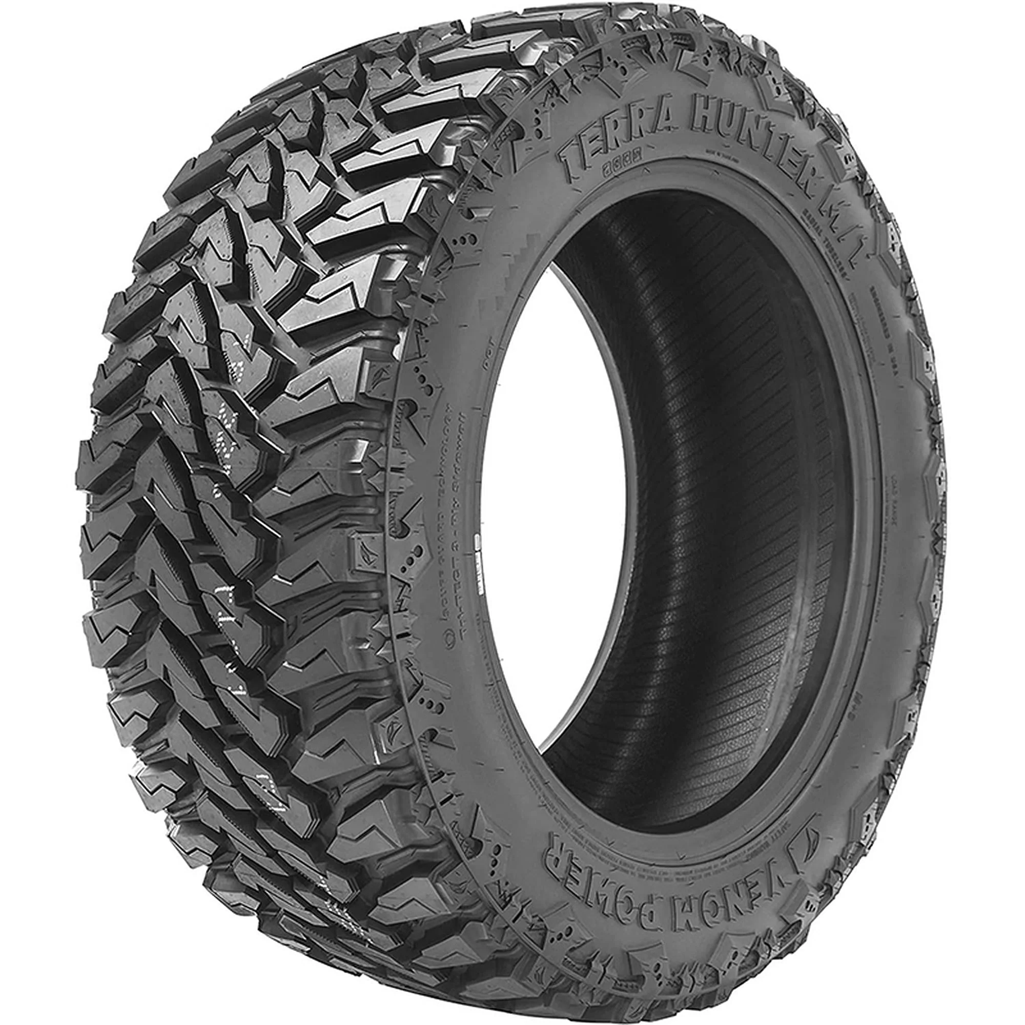 Venom Power Terra Hunter M/T Mud Terrain LT35X12.50R20 121Q E Light Truck Tire