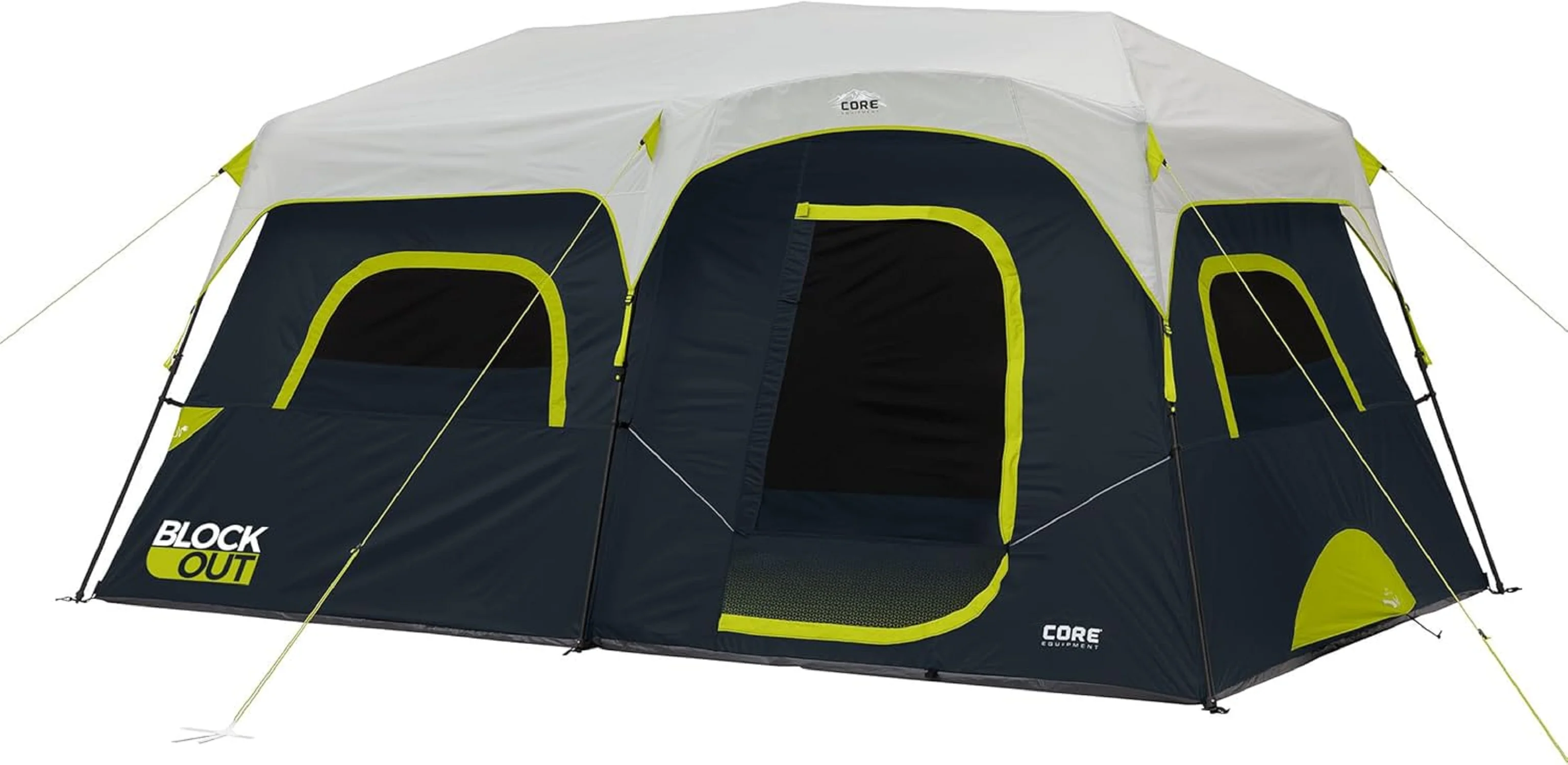 Pre-Owned Core Equipment 40343 9-Person Instant Cabin Blockout Tent