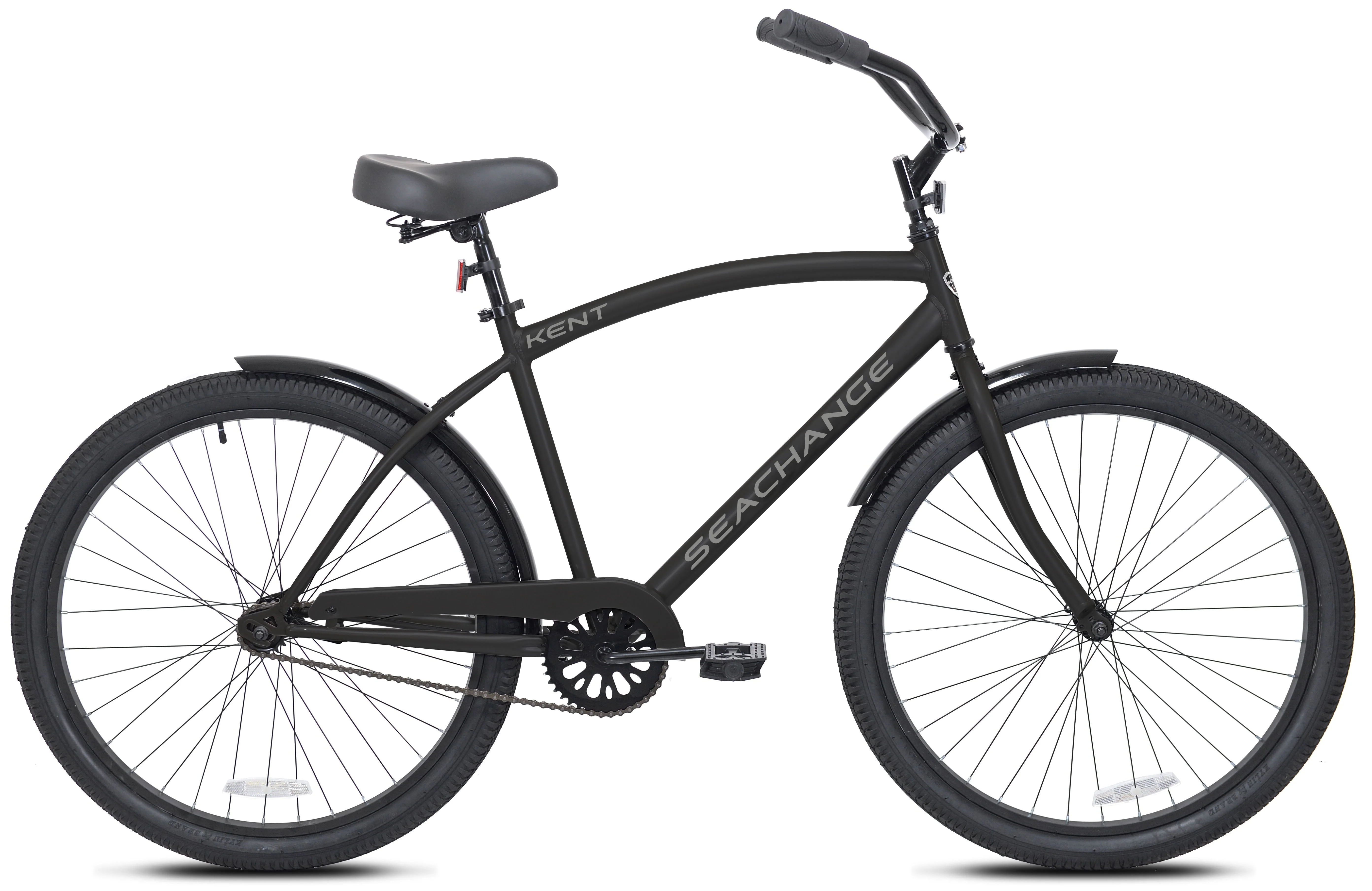 Bicycles 26-inch Men's Seachange Beach Cruiser Bike, Black