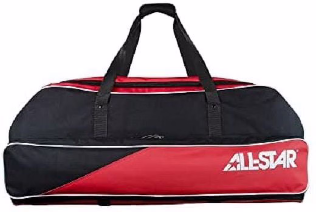 All-Star Players Pro Catching Equipment Duffle Bag, Scarlet