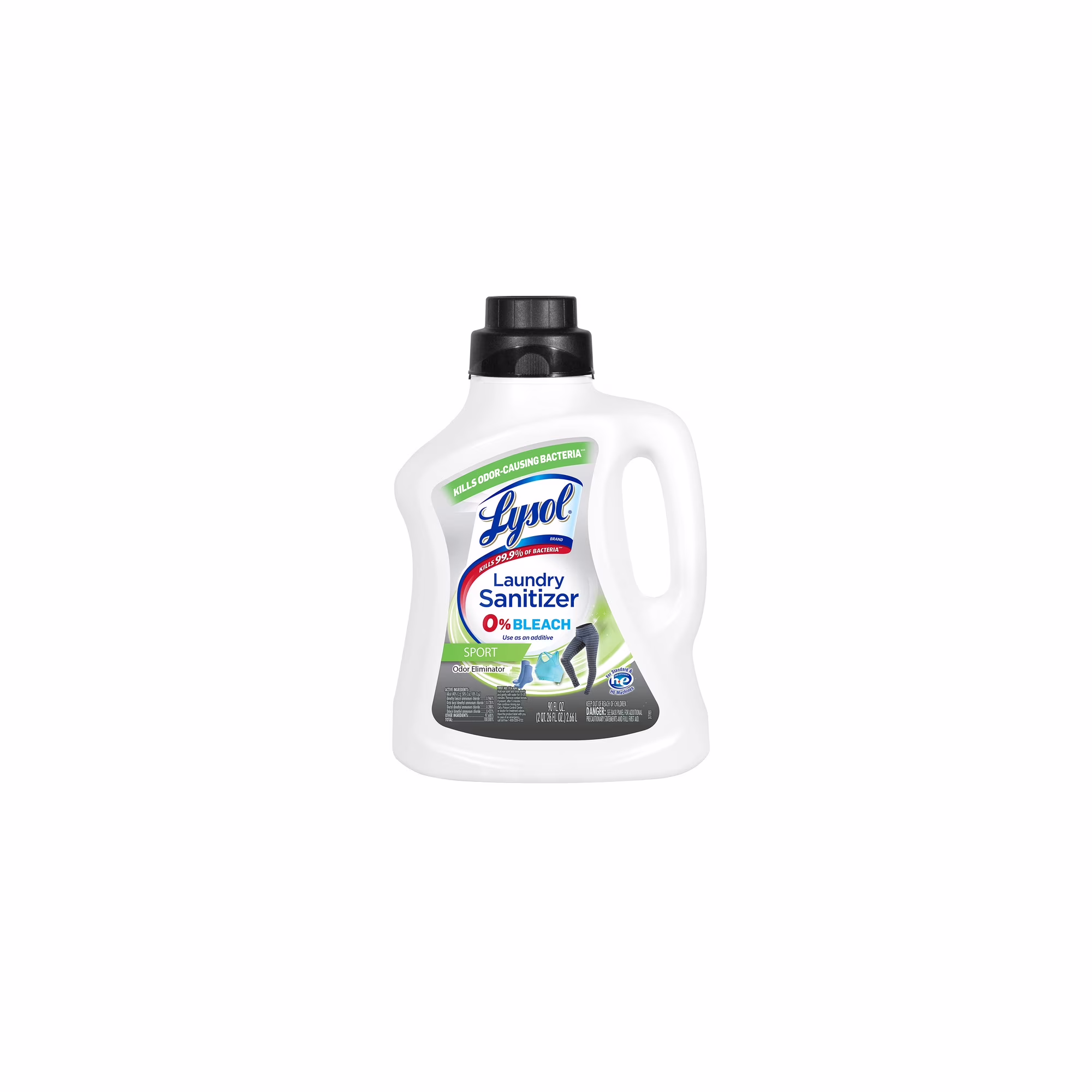 Lysol Sport Laundry Sanitizer Additive, Sanitizing (Pack of 10)