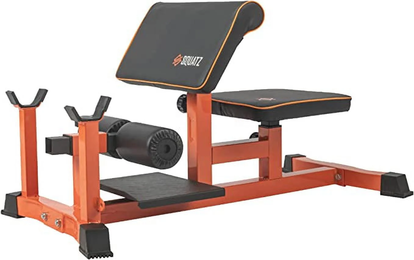 Squatz Sissy Squat Machine - Foldable Squatting Bench for Home Gym Workout Station and Leg Exercise