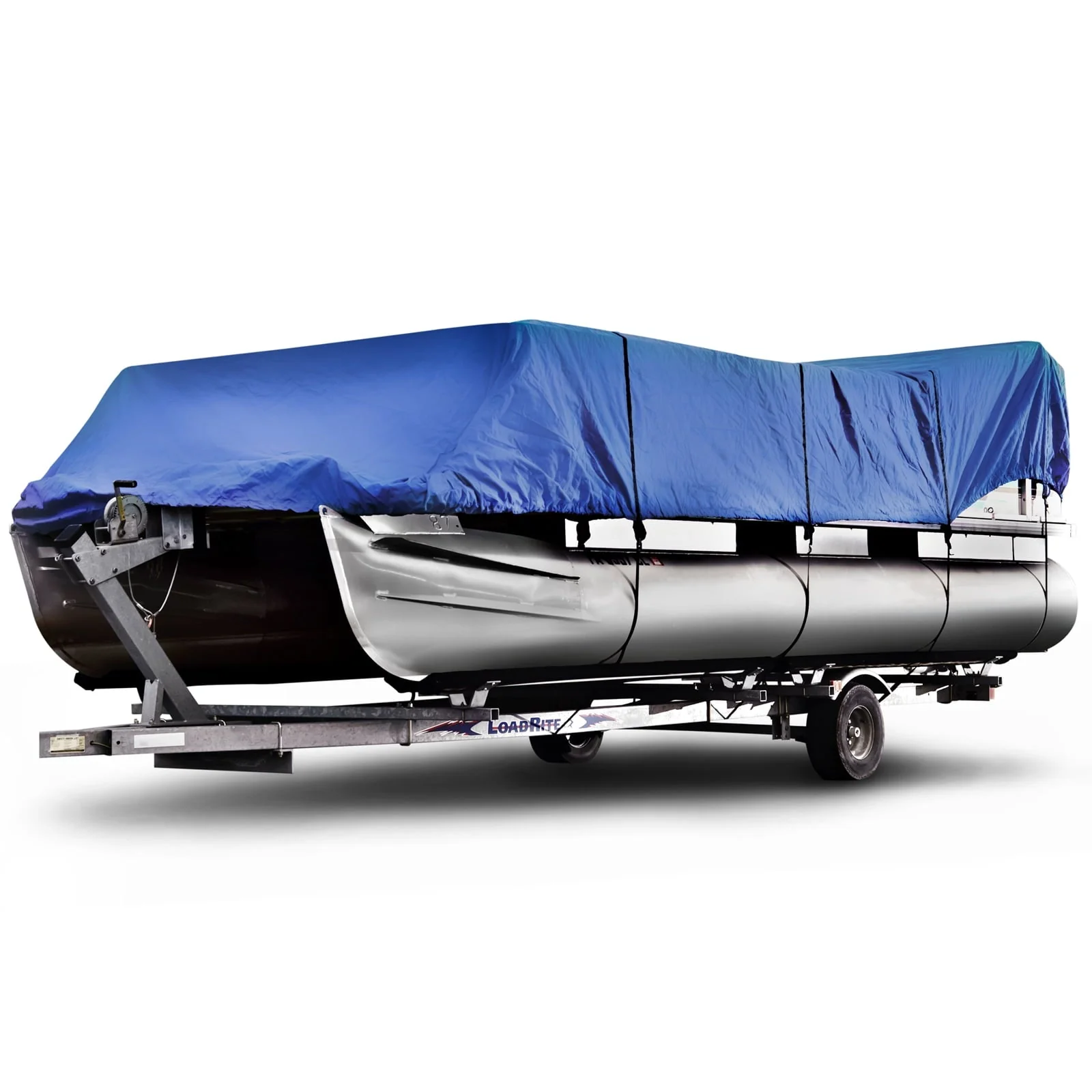 Budge 600 Denier Pontoon Boat Cover, Waterproof and UV Resistant, Multiple Sizes