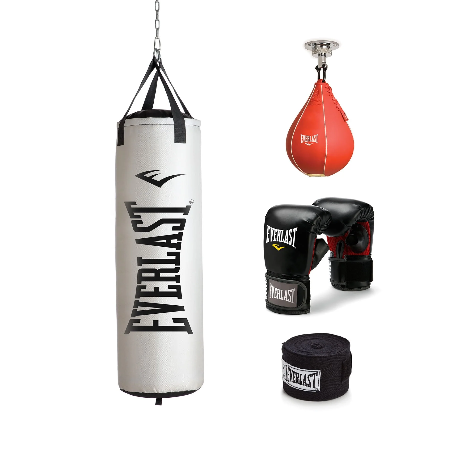 Everlast 70 lb Platinum Heavy Bag Kit